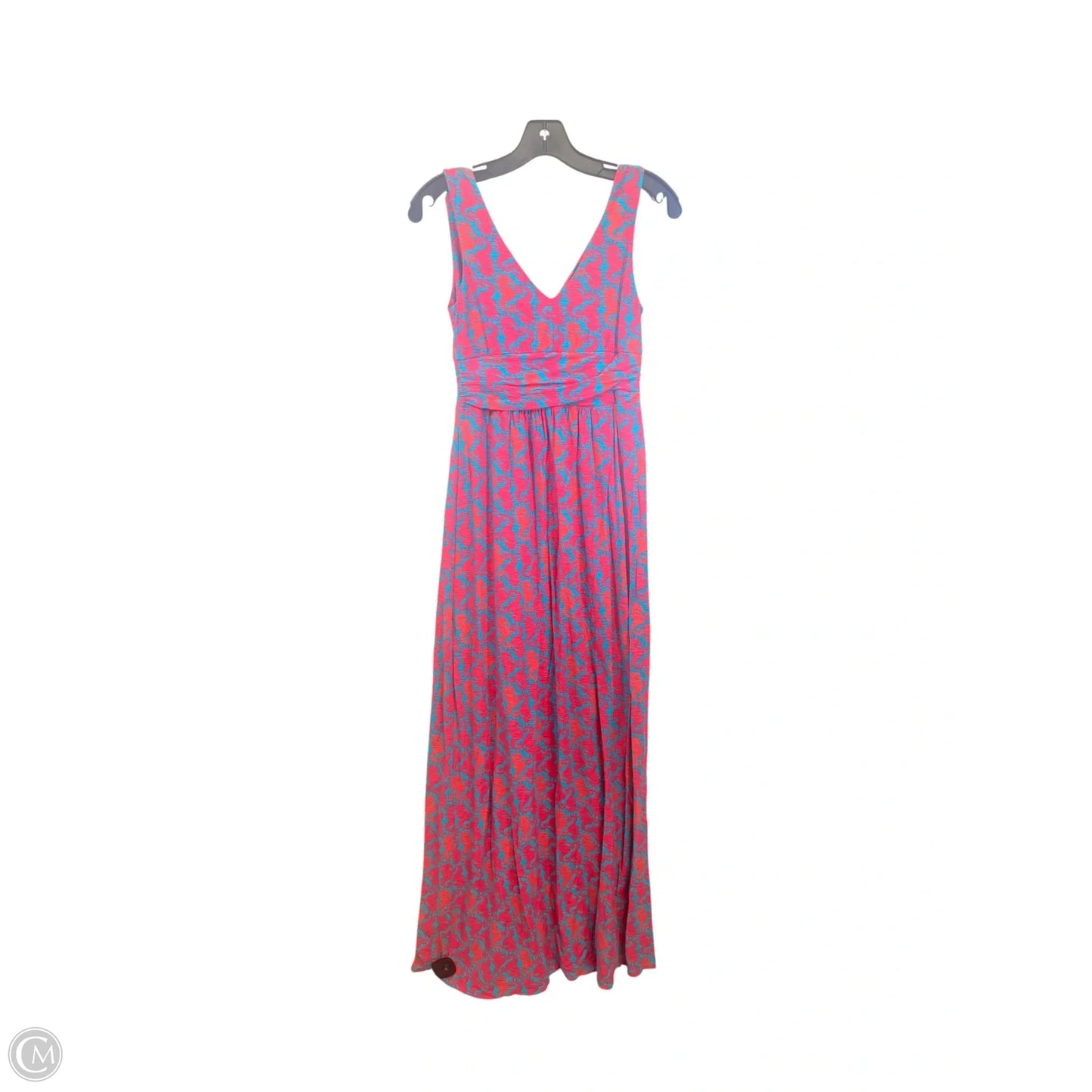 Dress Designer By Lilly Pulitzer In Blue & Pink, Size: Xs