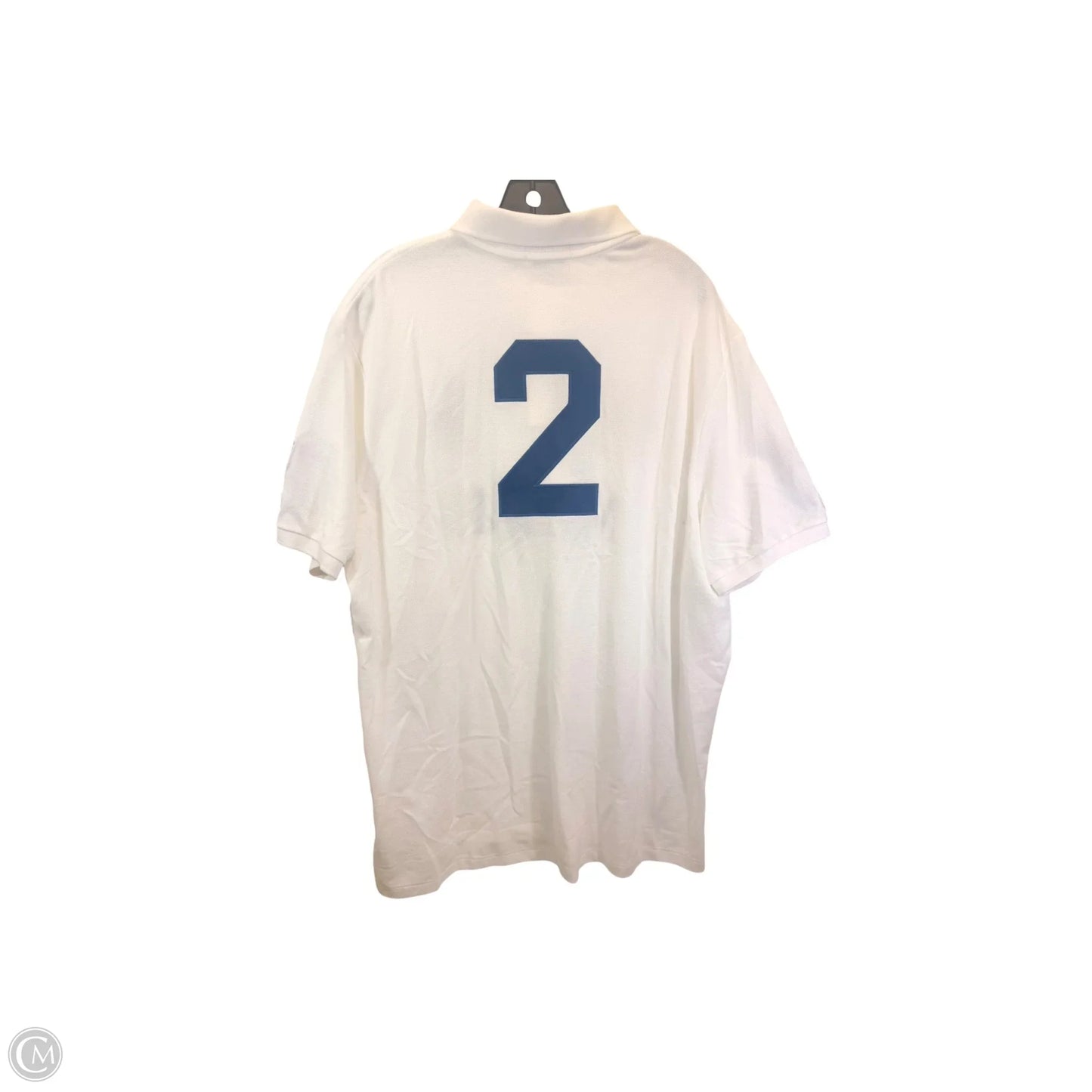 Top Short Sleeve By Polo Ralph Lauren In White, Size: 1x