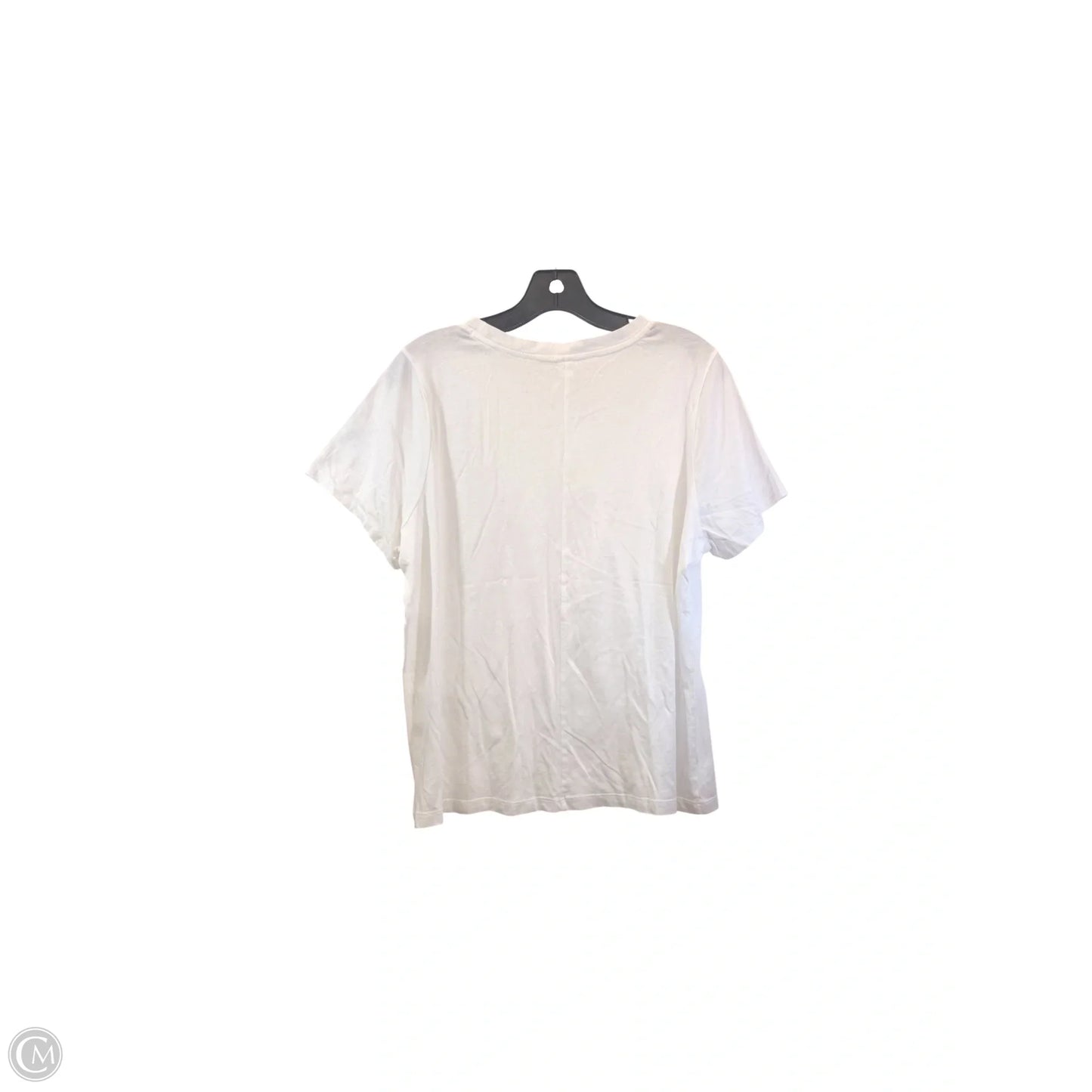 Top Short Sleeve Basic By Bp In White, Size: Xl