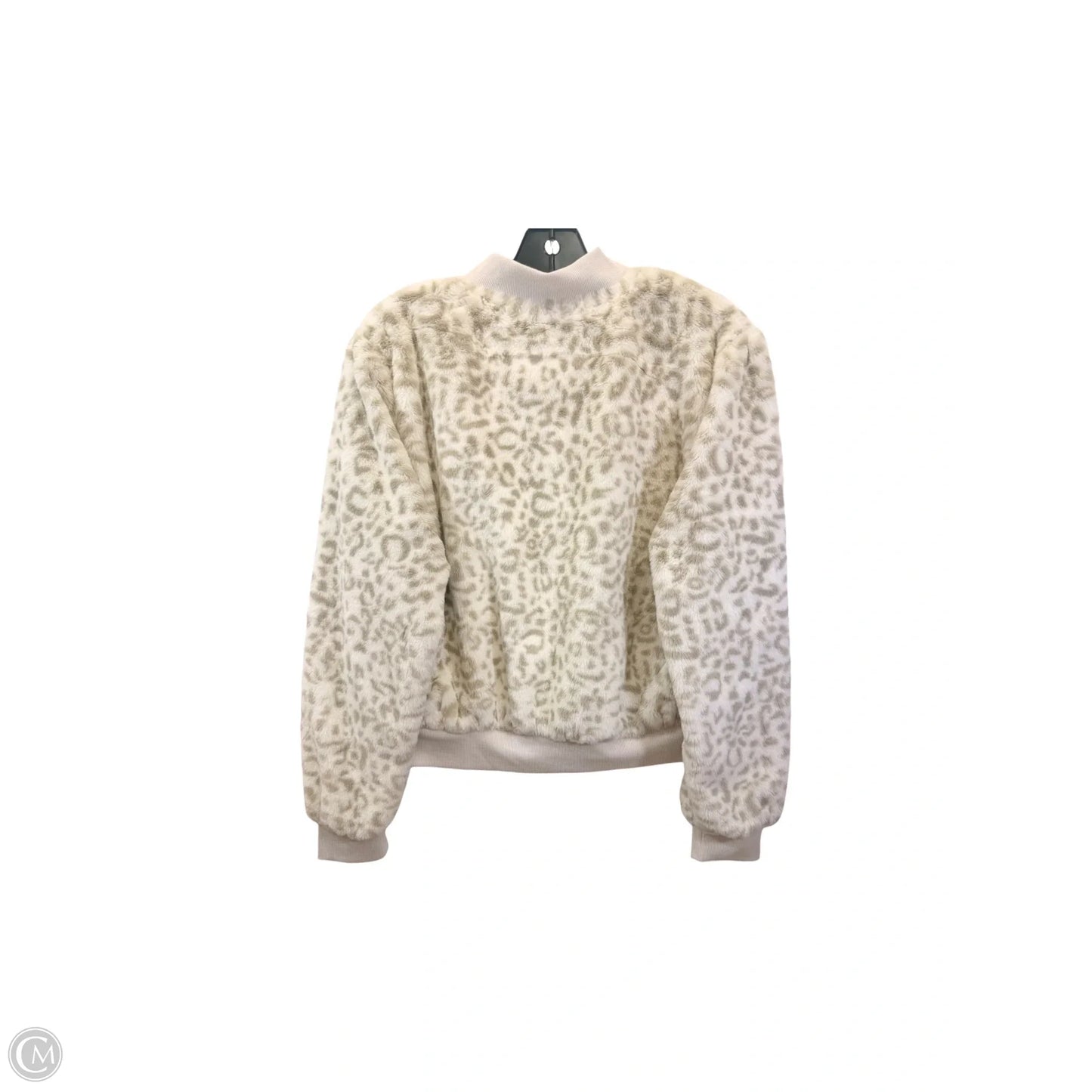 Jacket Faux Fur & Sherpa By Sanctuary In Animal Print, Size: S