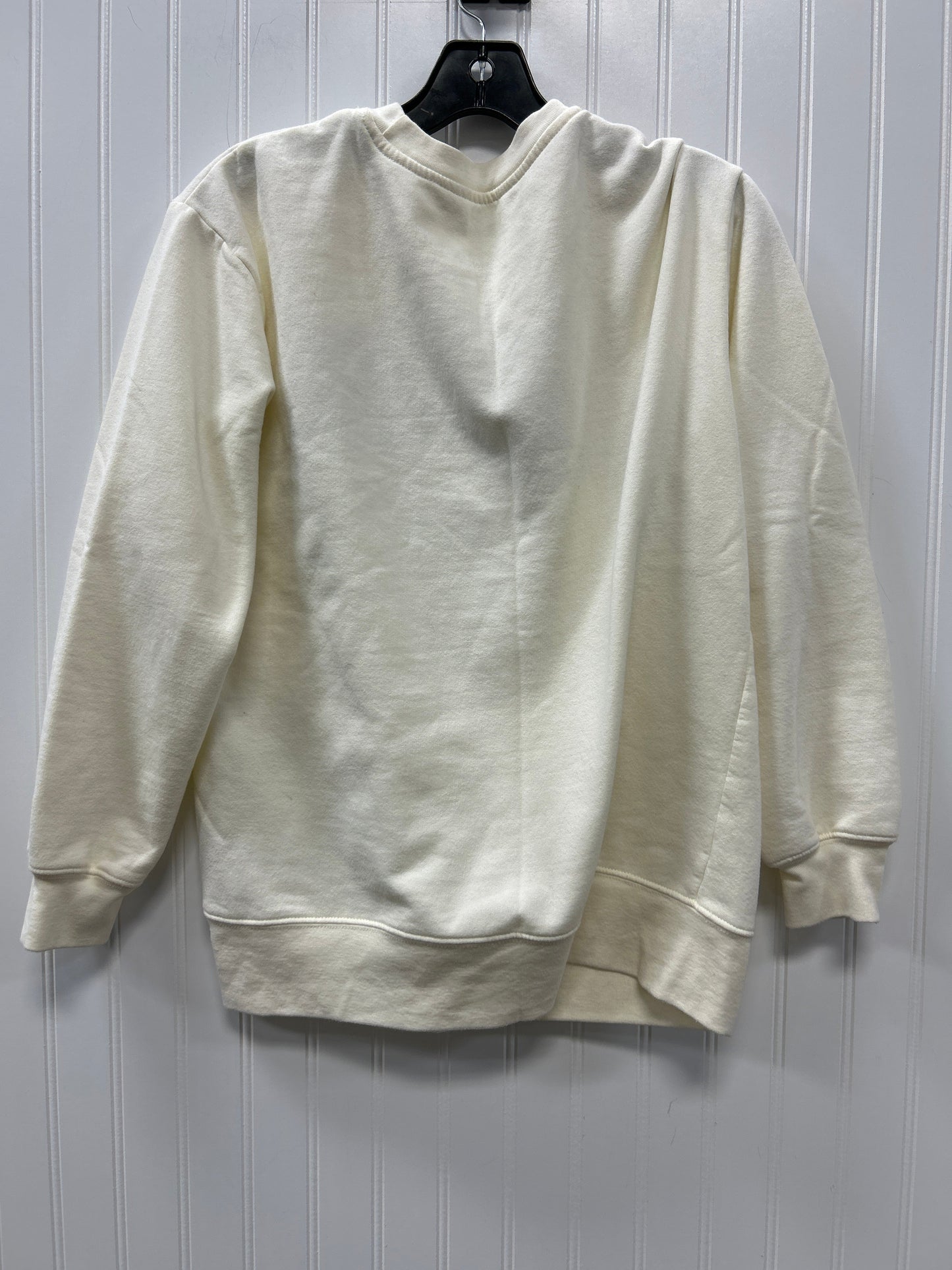 Sweatshirt Crewneck By Cmc In Cream, Size:L