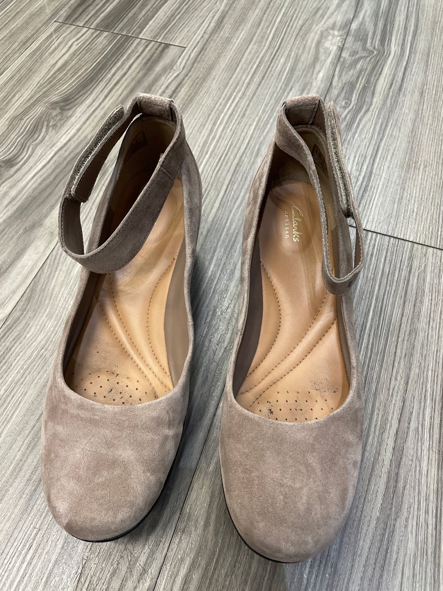Shoes Heels Wedge By Clarks Size: 7.5