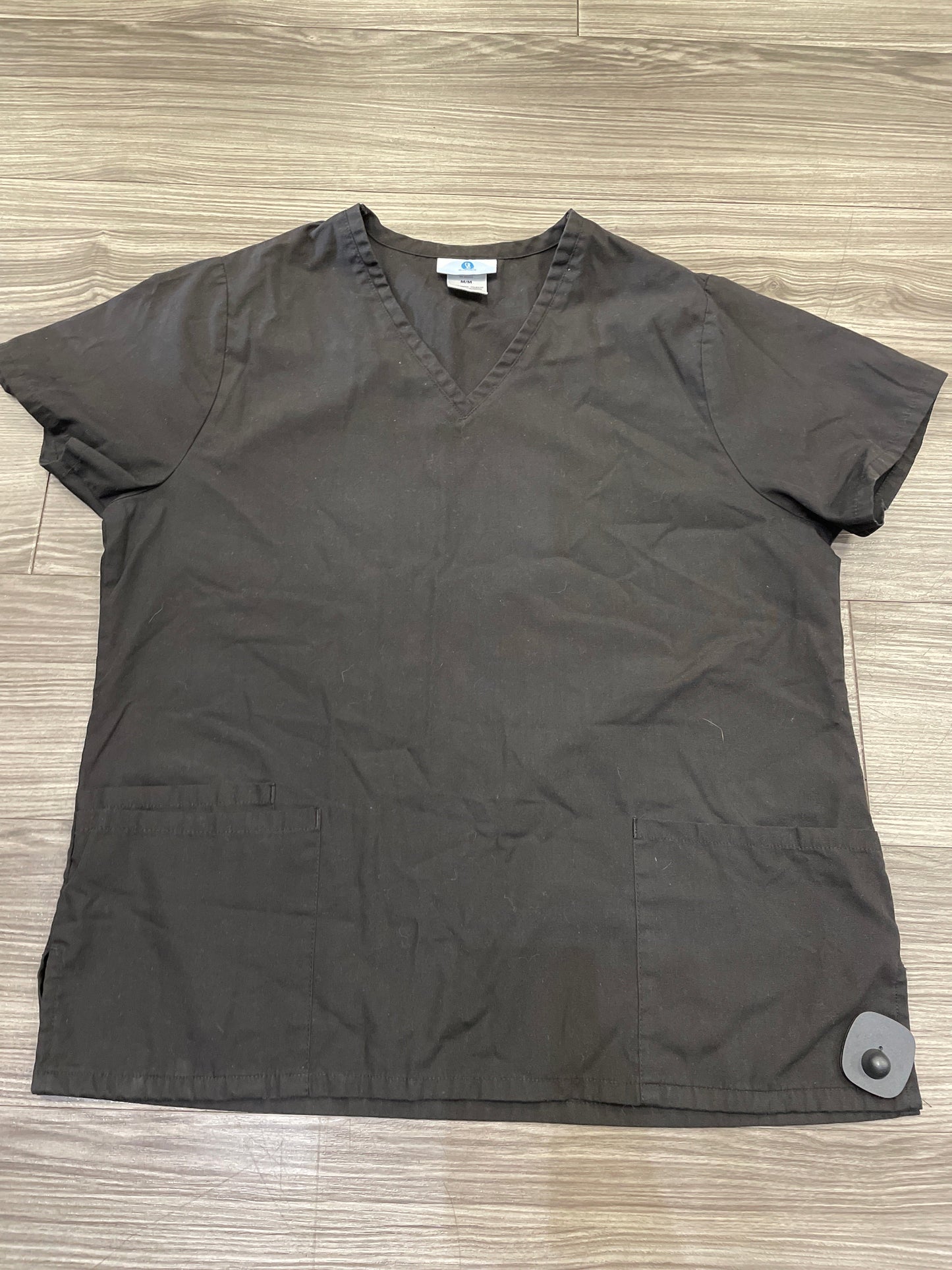 Black Top Short Sleeve Clothes Mentor, Size M