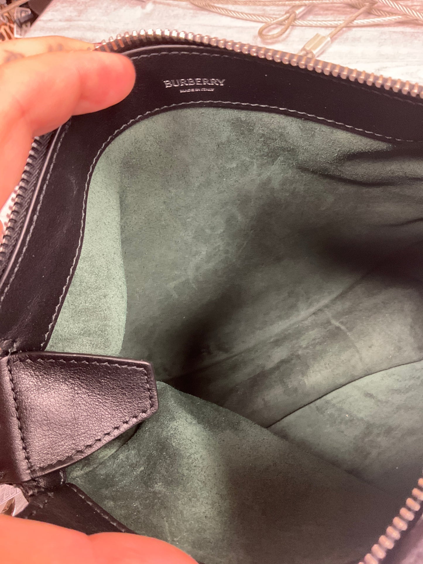 Handbag Luxury Designer By Burberry, Size: Medium