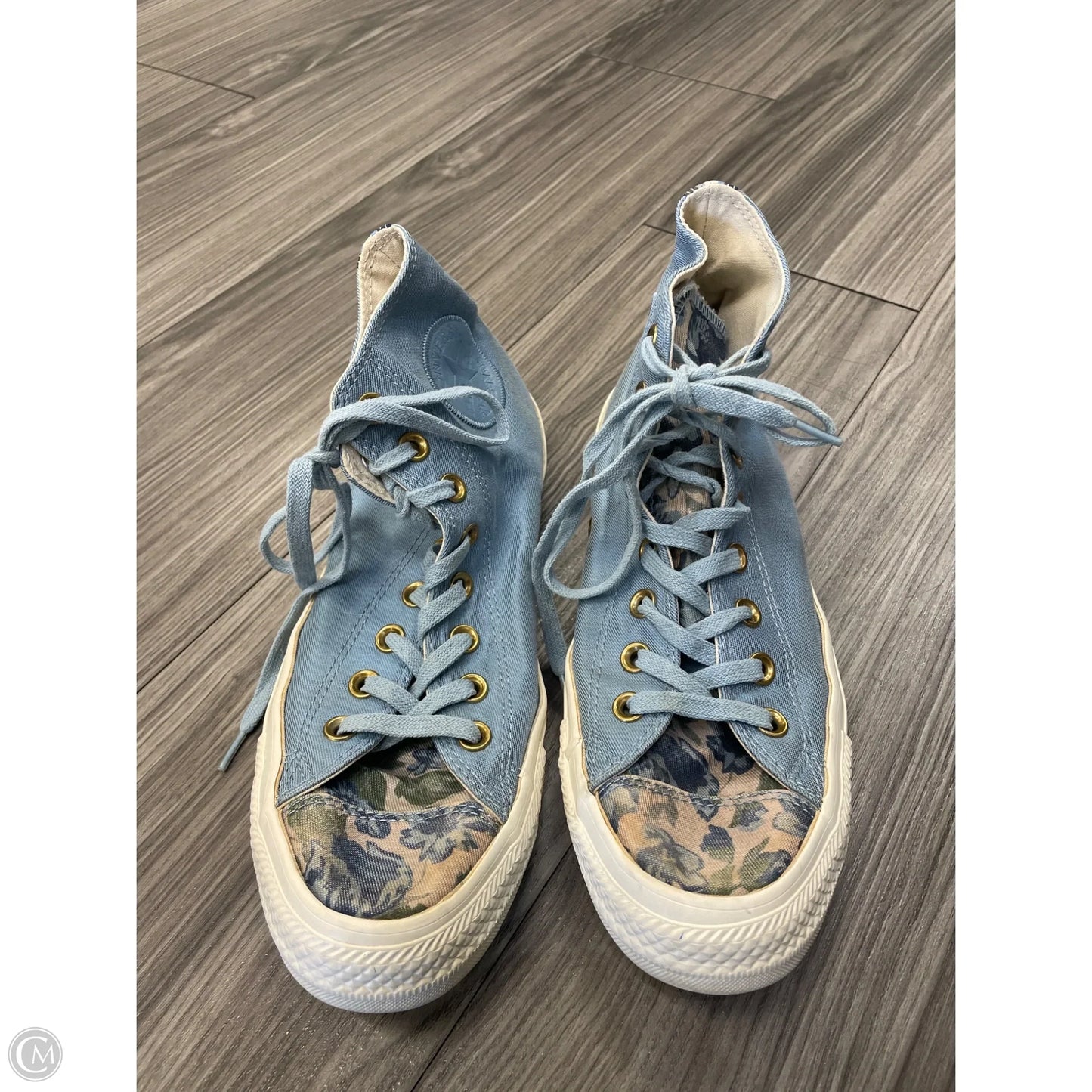Shoes Sneakers By Converse In Blue, Size: 9