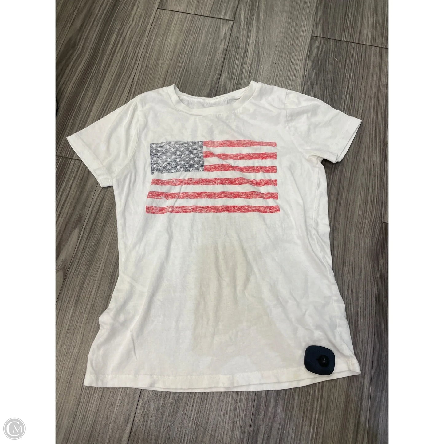 Top Short Sleeve By Grayson Threads In Blue & Red & White, Size: Xs