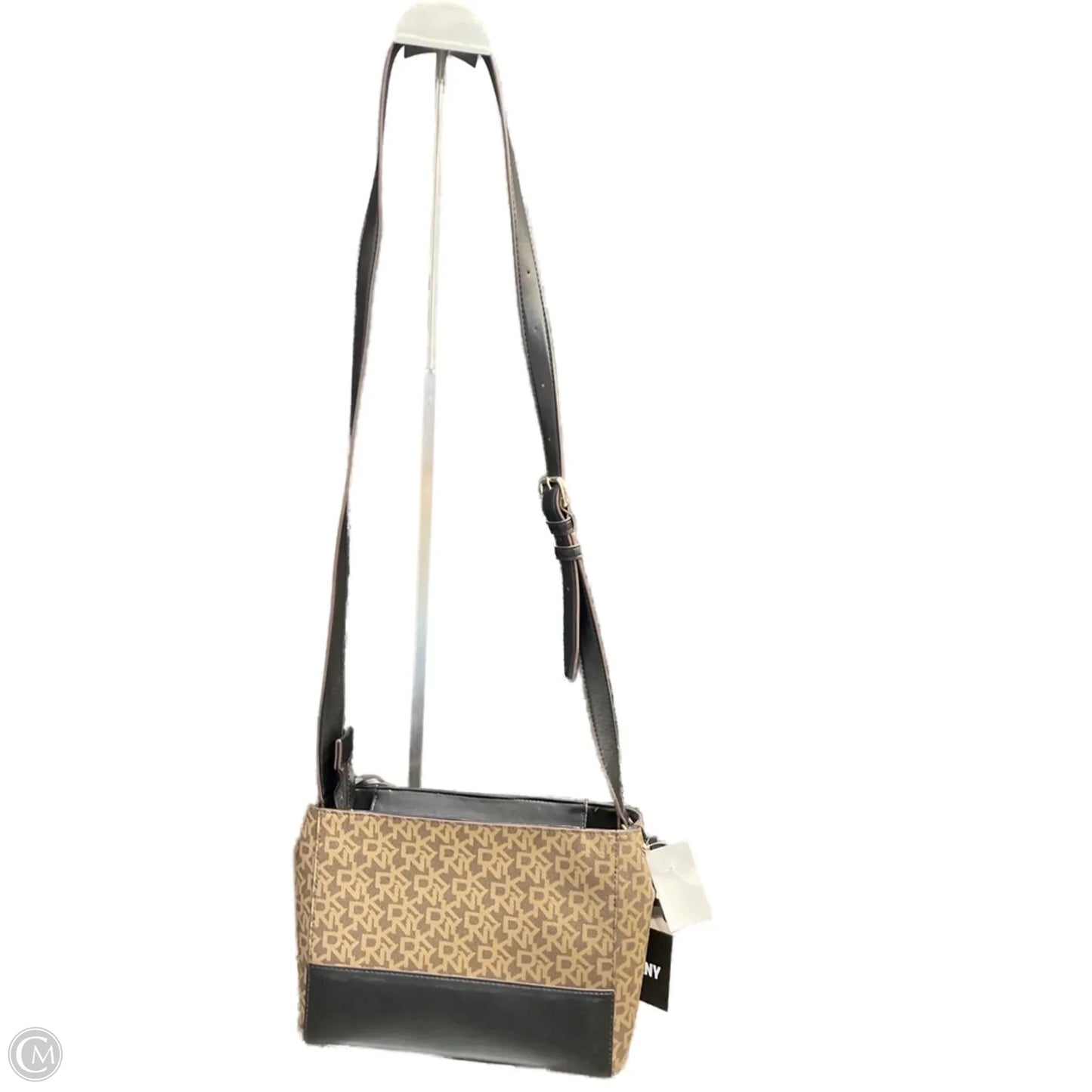 Crossbody Leather By Dkny, Size: Medium