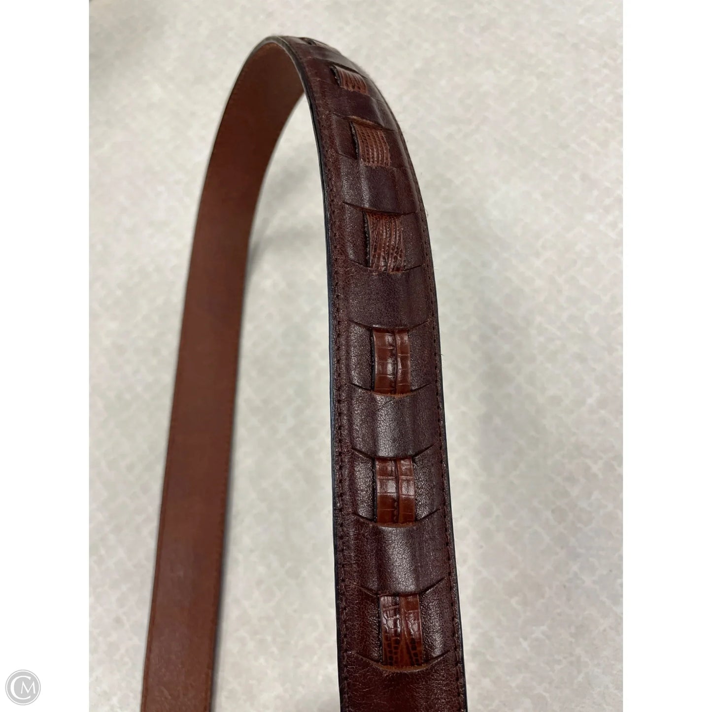 Belt Leather By Clothes Mentor, Size: Medium