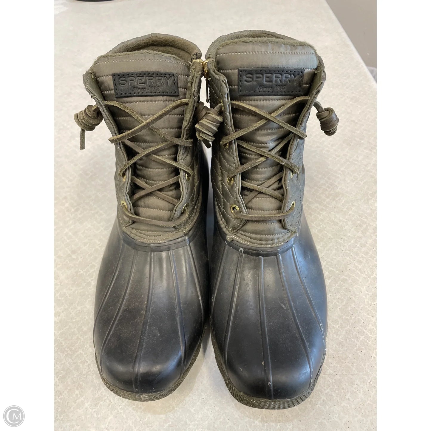 Boots Rain By Sperry In Green, Size: 9