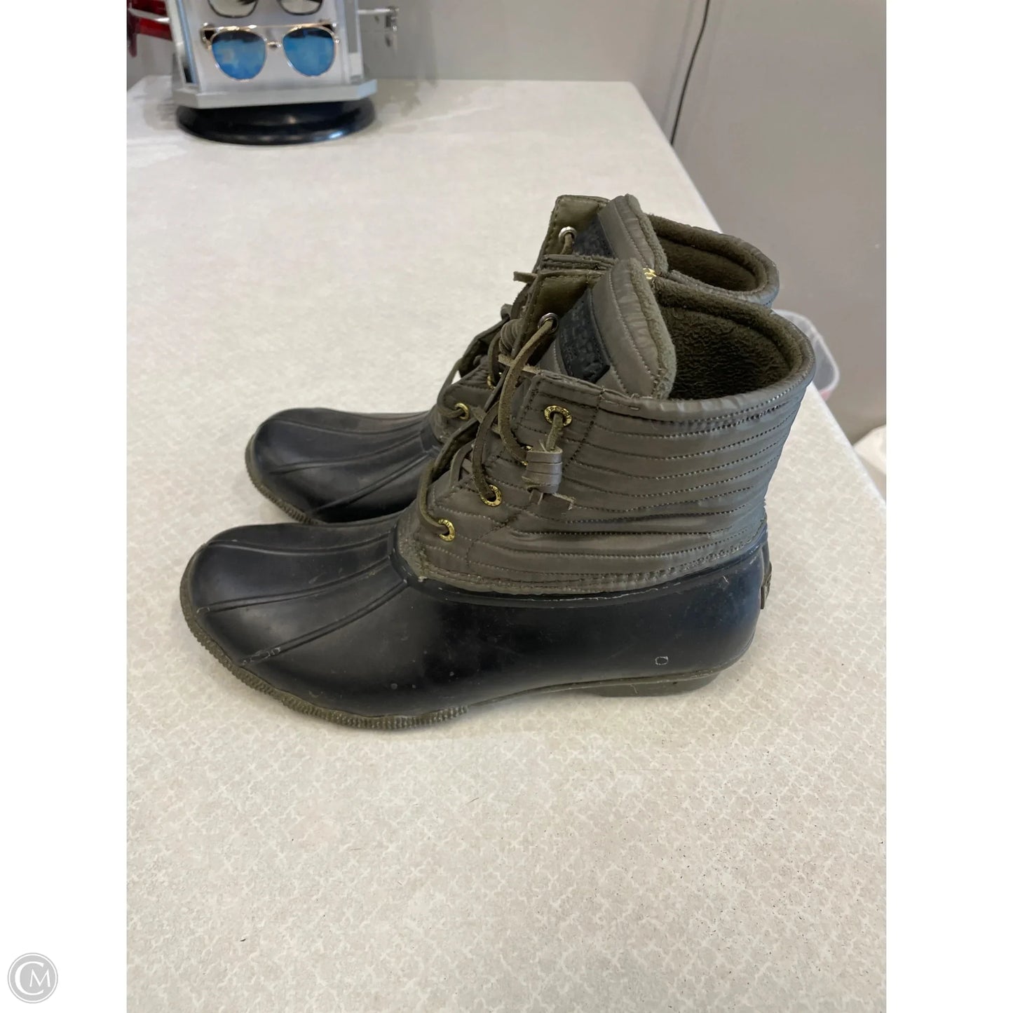 Boots Rain By Sperry In Green, Size: 9