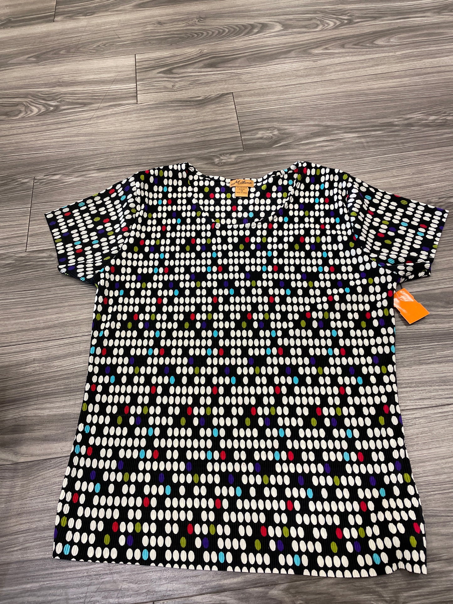Top Short Sleeve By Milano Size: 1x