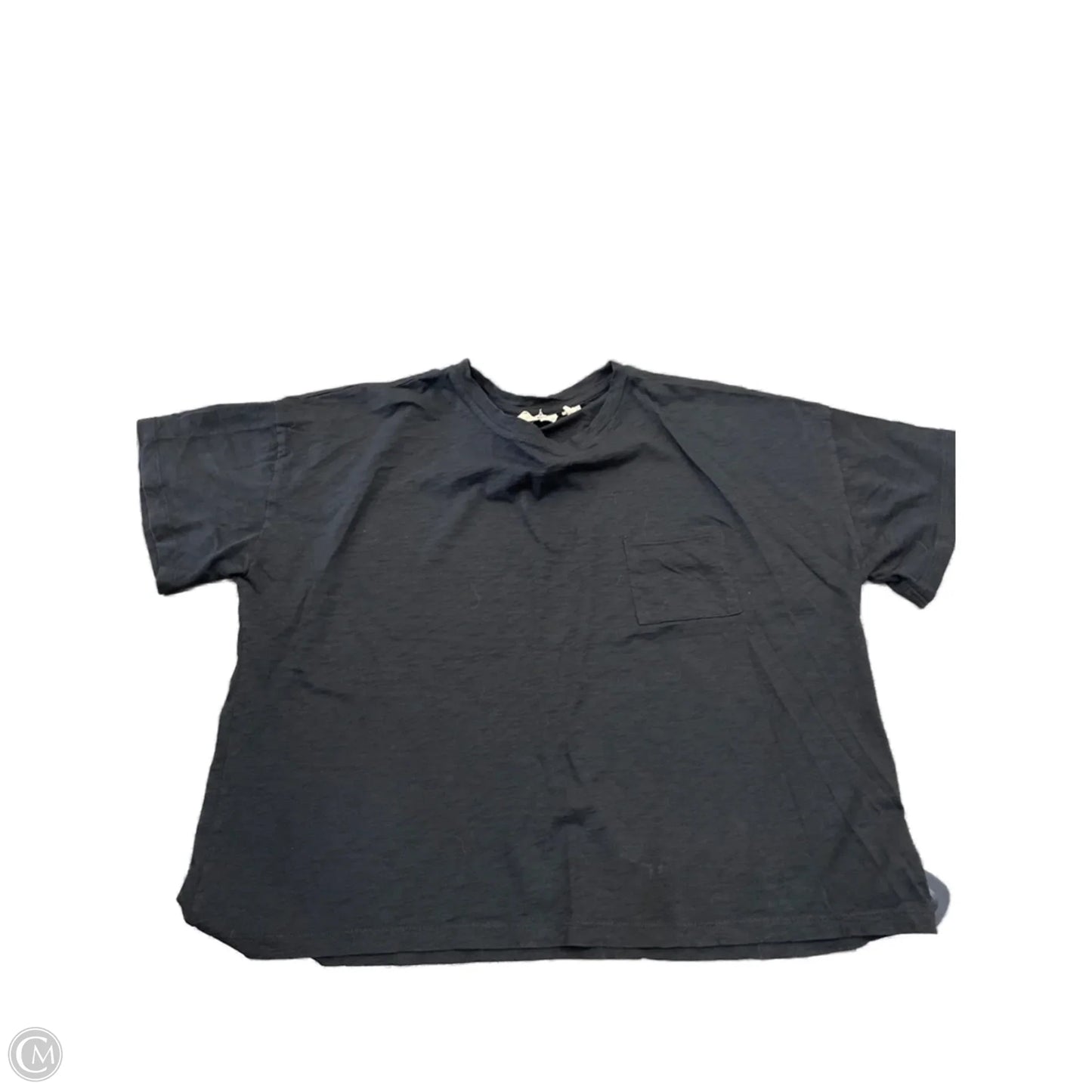 Top Short Sleeve Basic By Christian Siriano In Black, Size: Xl
