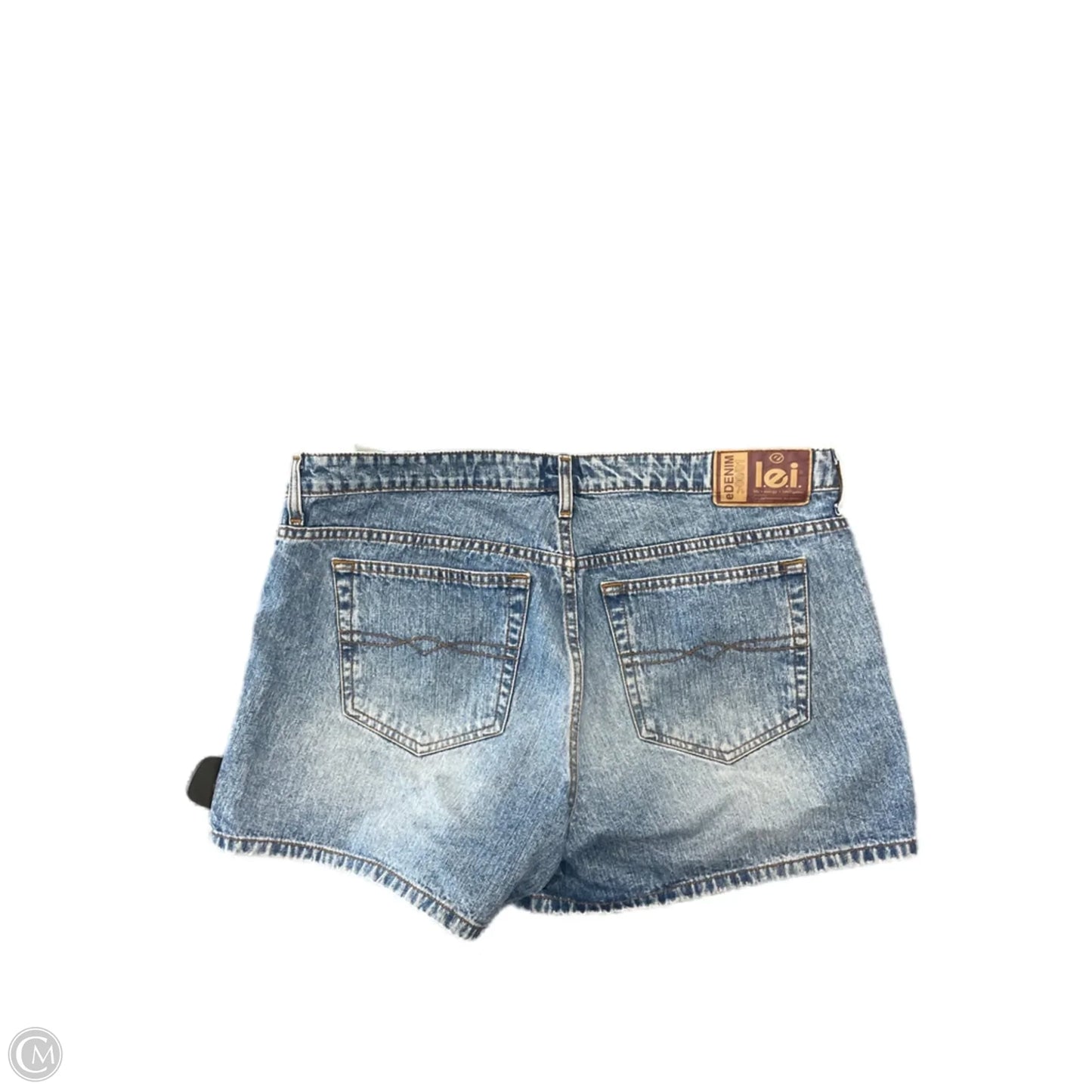 Shorts By Lei In Blue Denim, Size: 16