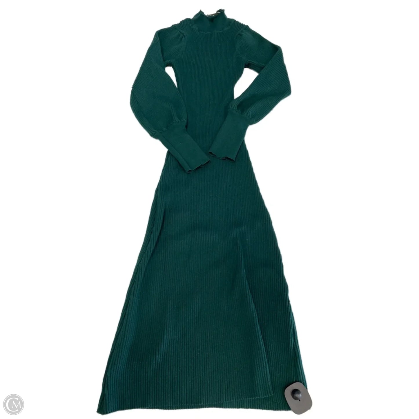 Dress Sweater By Clothes Mentor In Green, Size: M