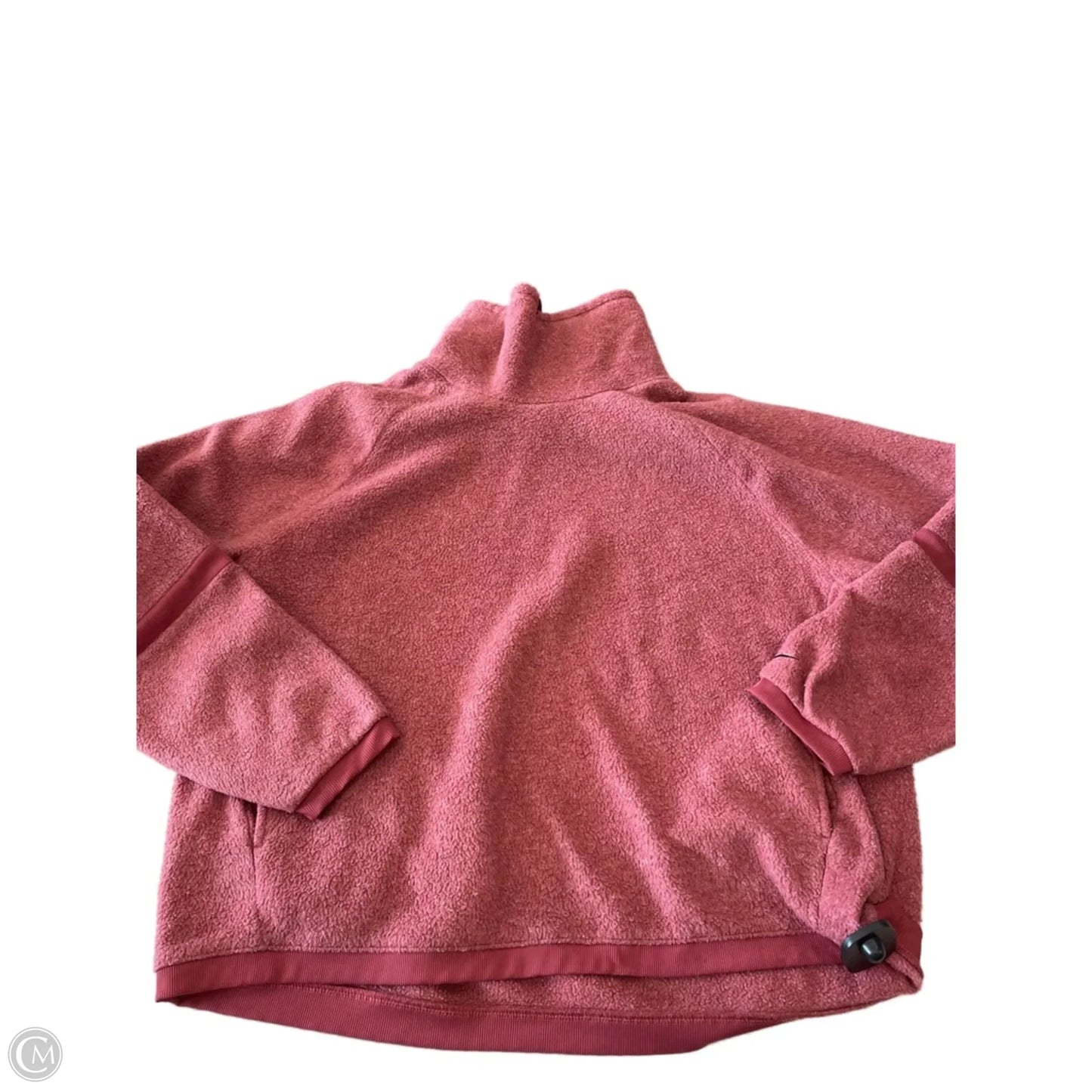 Sweatshirt Collar By Nike In Red, Size: Xl