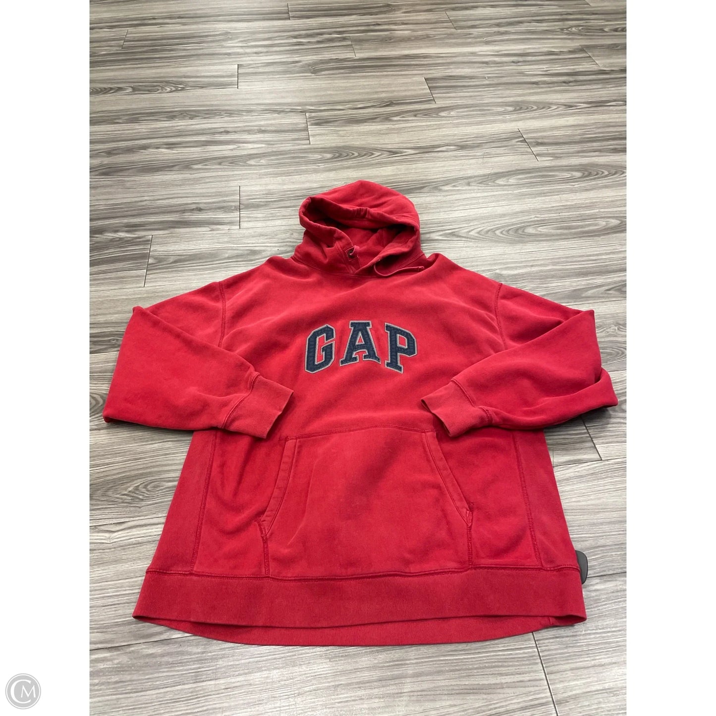 Sweatshirt Hoodie By Gap In Red, Size: Xxl