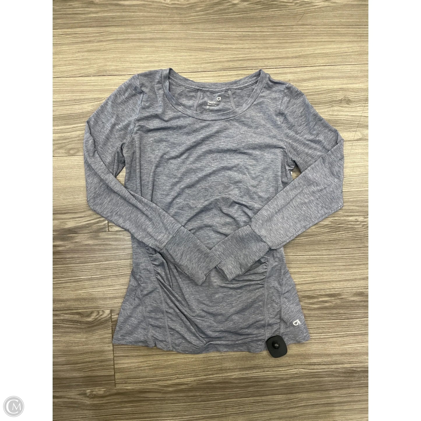Top Long Sleeve By Gapfit In Blue, Size: S