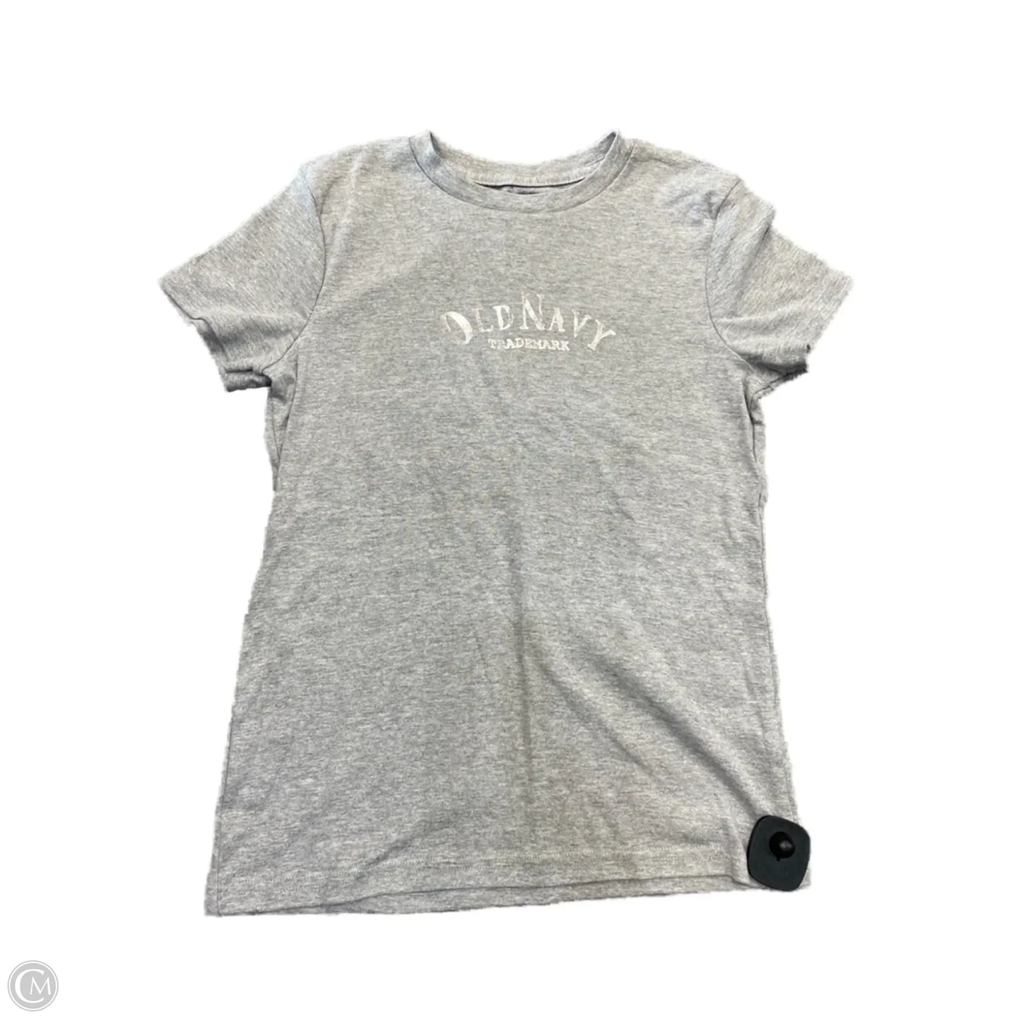 Top Short Sleeve By Old Navy In Grey, Size: S