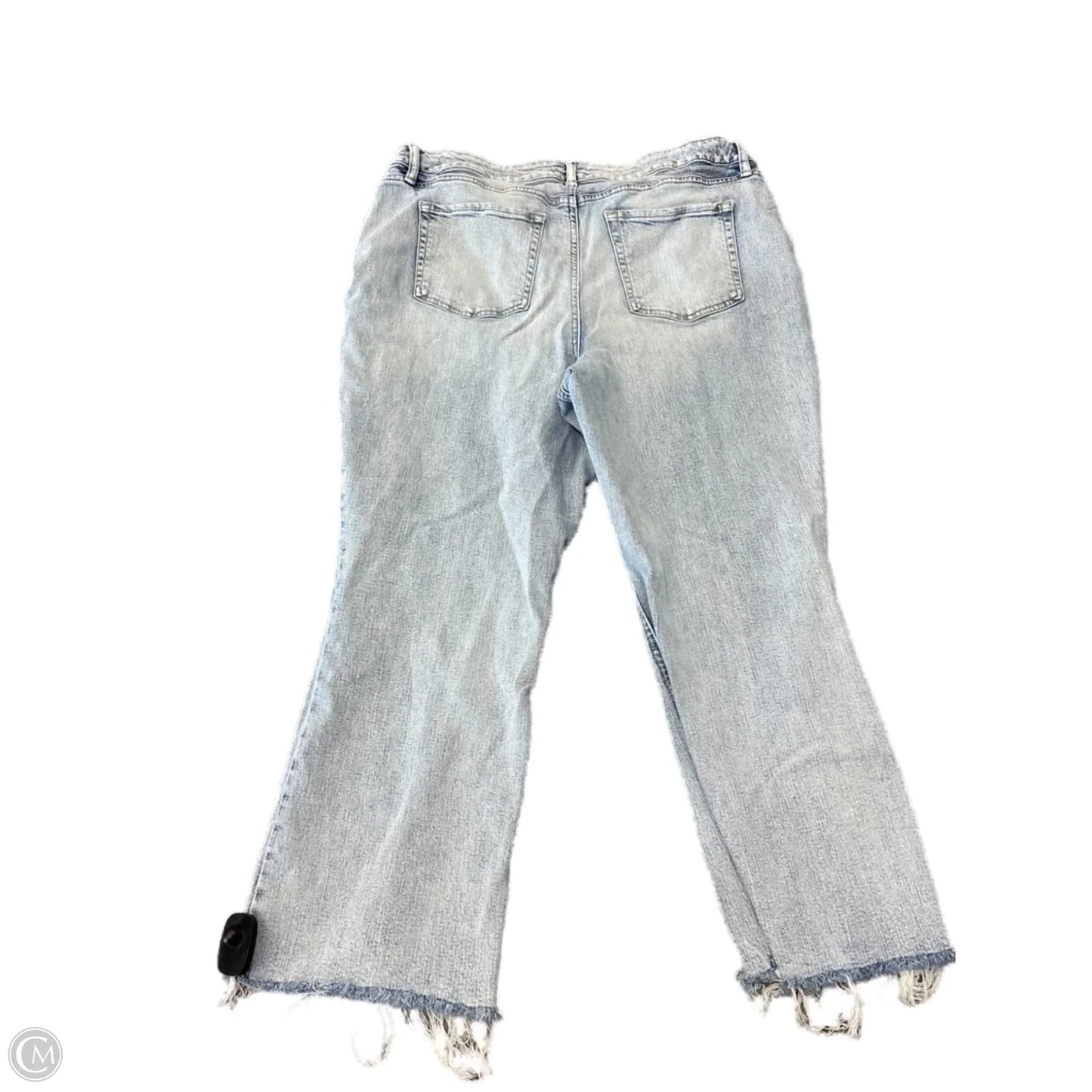 Jeans Straight By Maurices In Blue Denim, Size: 20