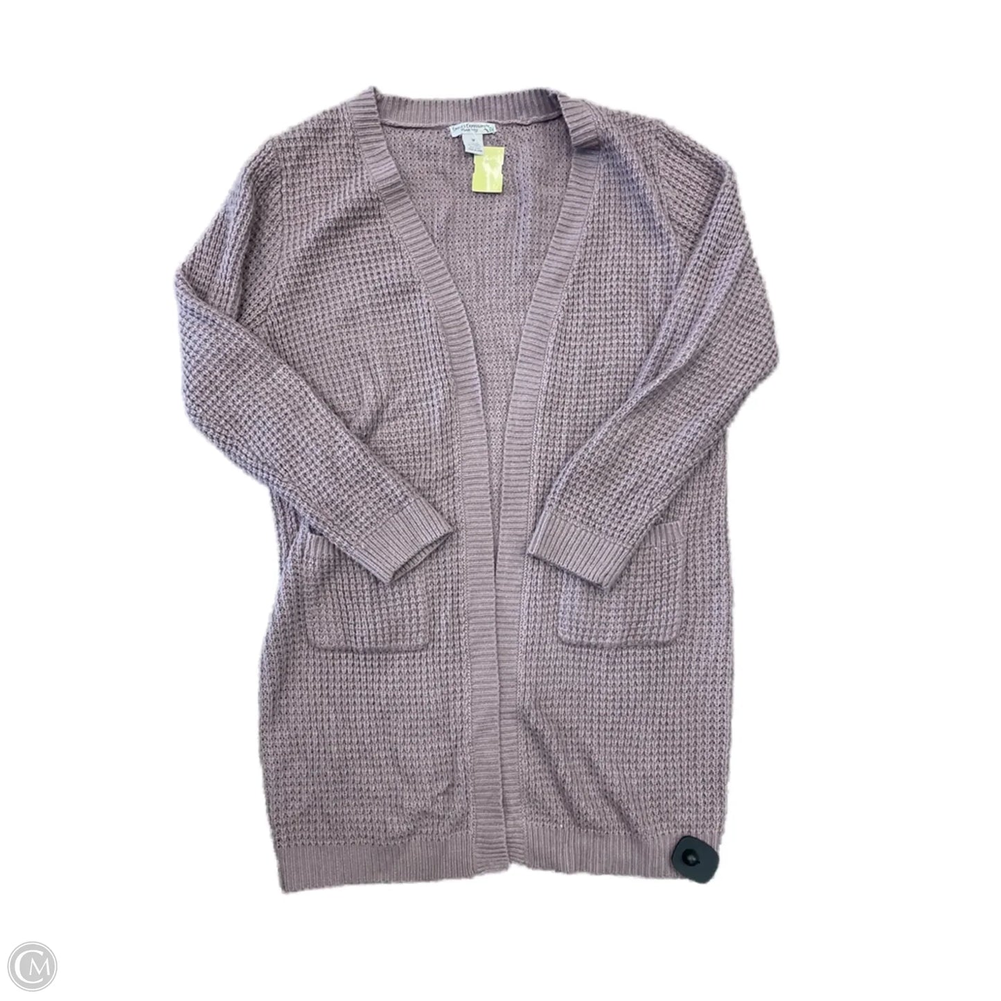 Cardigan By Cmc In Purple, Size: Xl
