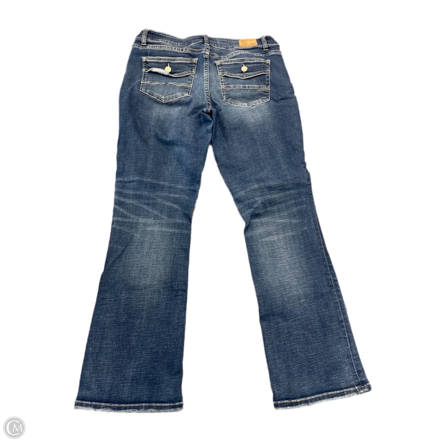 Jeans Boot Cut By Bke In Blue Denim, Size: 12