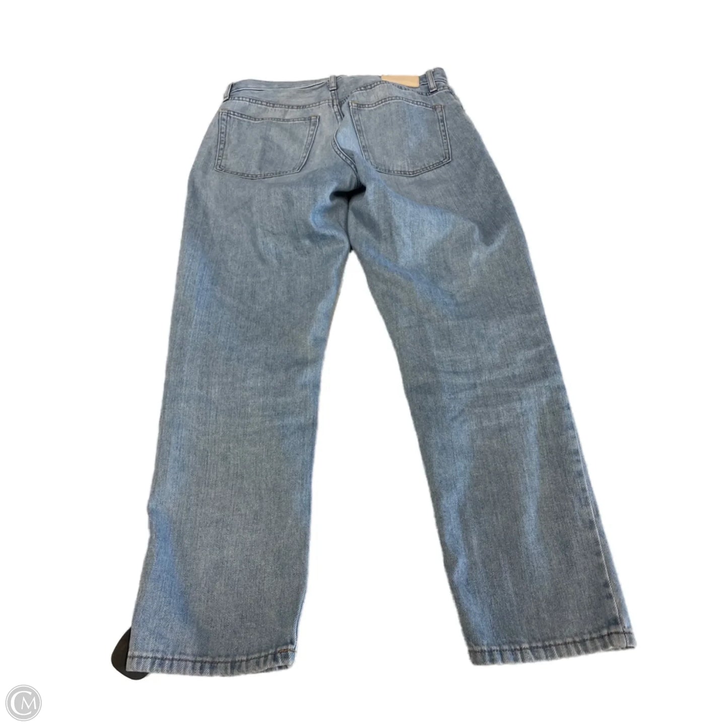 Jeans Straight By Everlane In Blue Denim, Size: 4