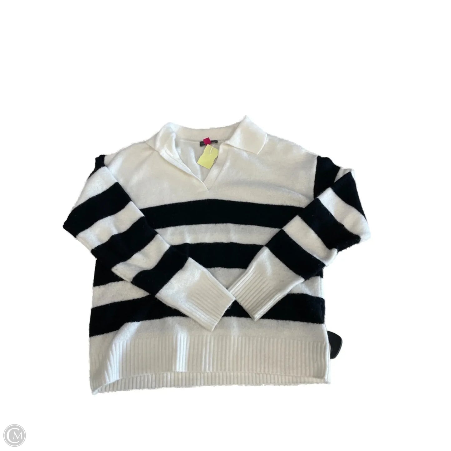 Sweater By Vince Camuto In Striped Pattern, Size: Xs