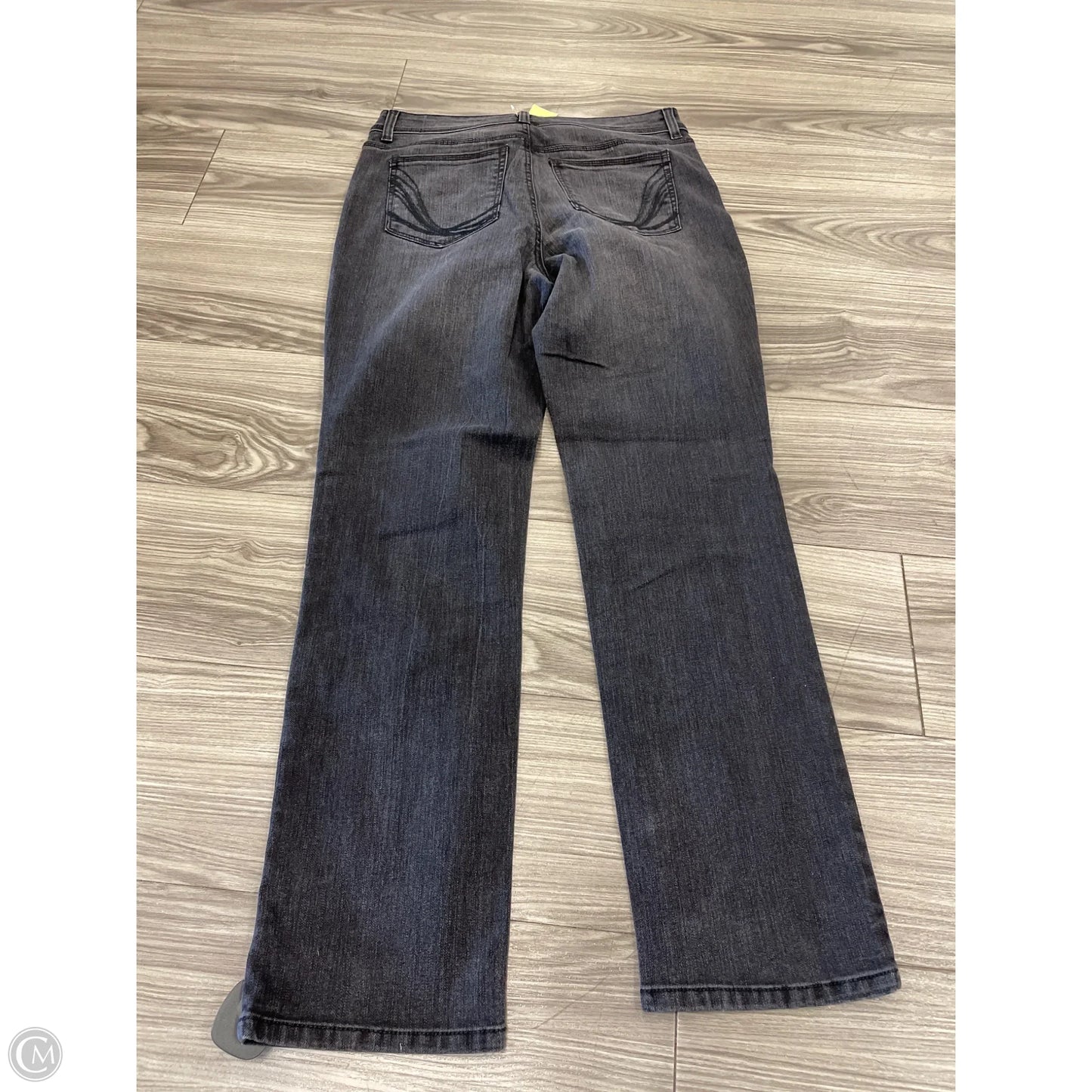 Jeans Straight By Style And Co Collection Women In Black, Size: 8
