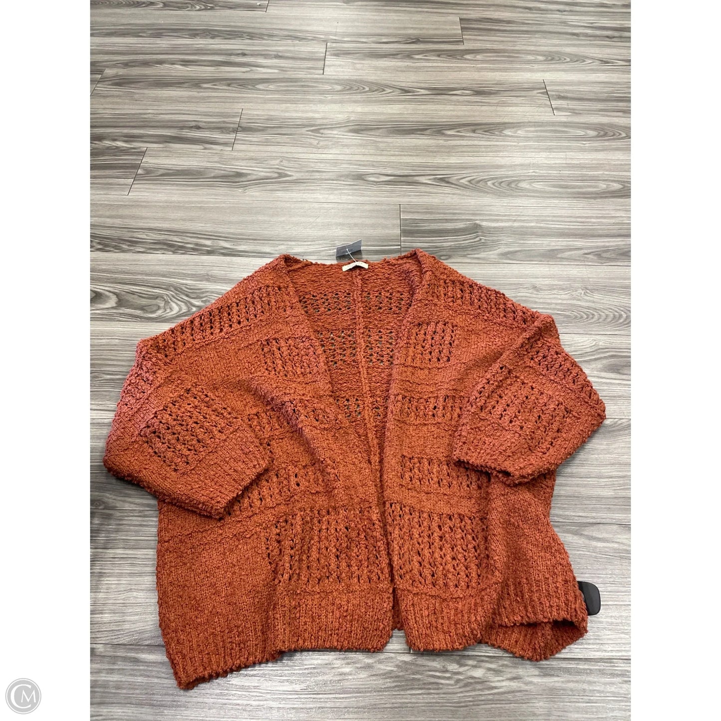 Cardigan By Polagram In Orange, Size: S