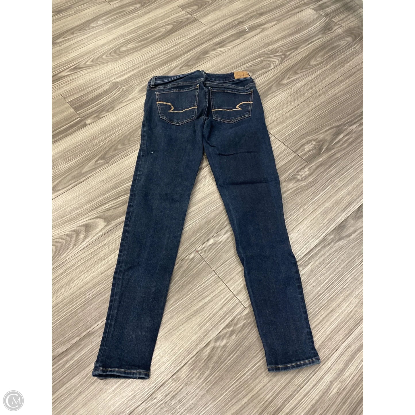 Jeans Skinny By American Eagle In Blue, Size: 2