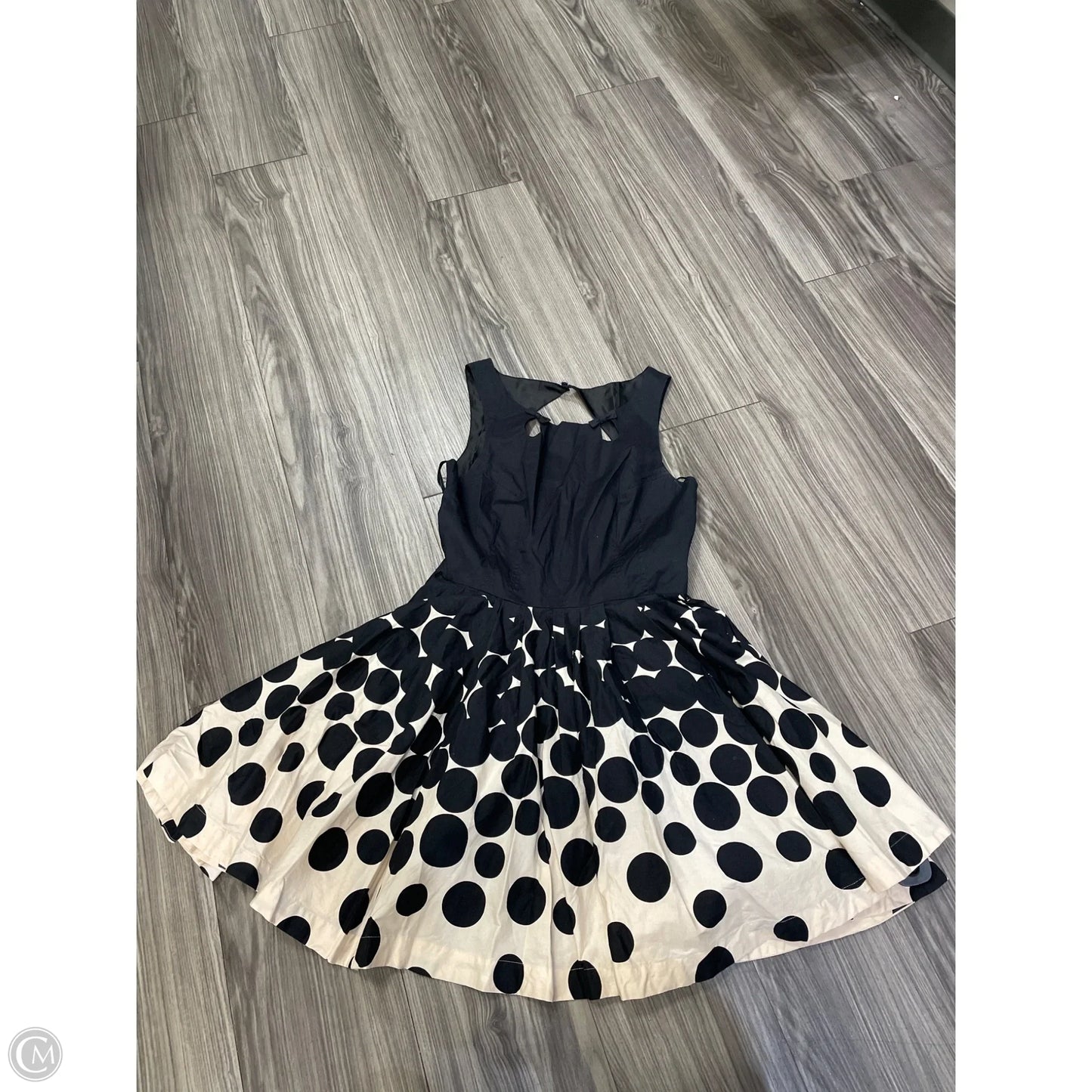 Dress Party Short By Clothes Mentor In Polkadot Pattern, Size: 8