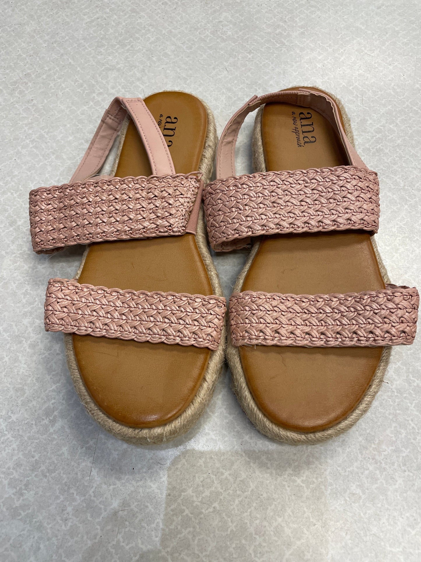 Sandals Flats By Ana Size: 6.5