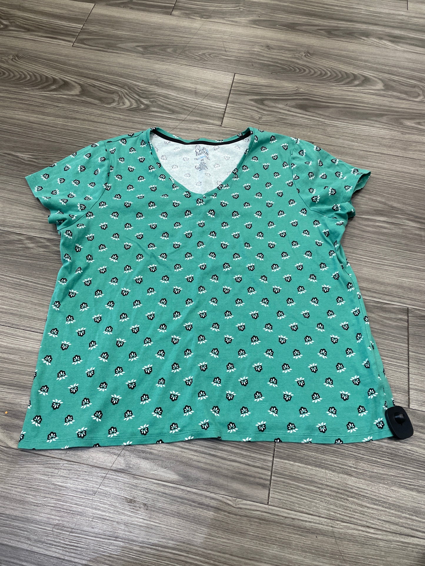 Top Short Sleeve By Croft And Barrow Size: 2x