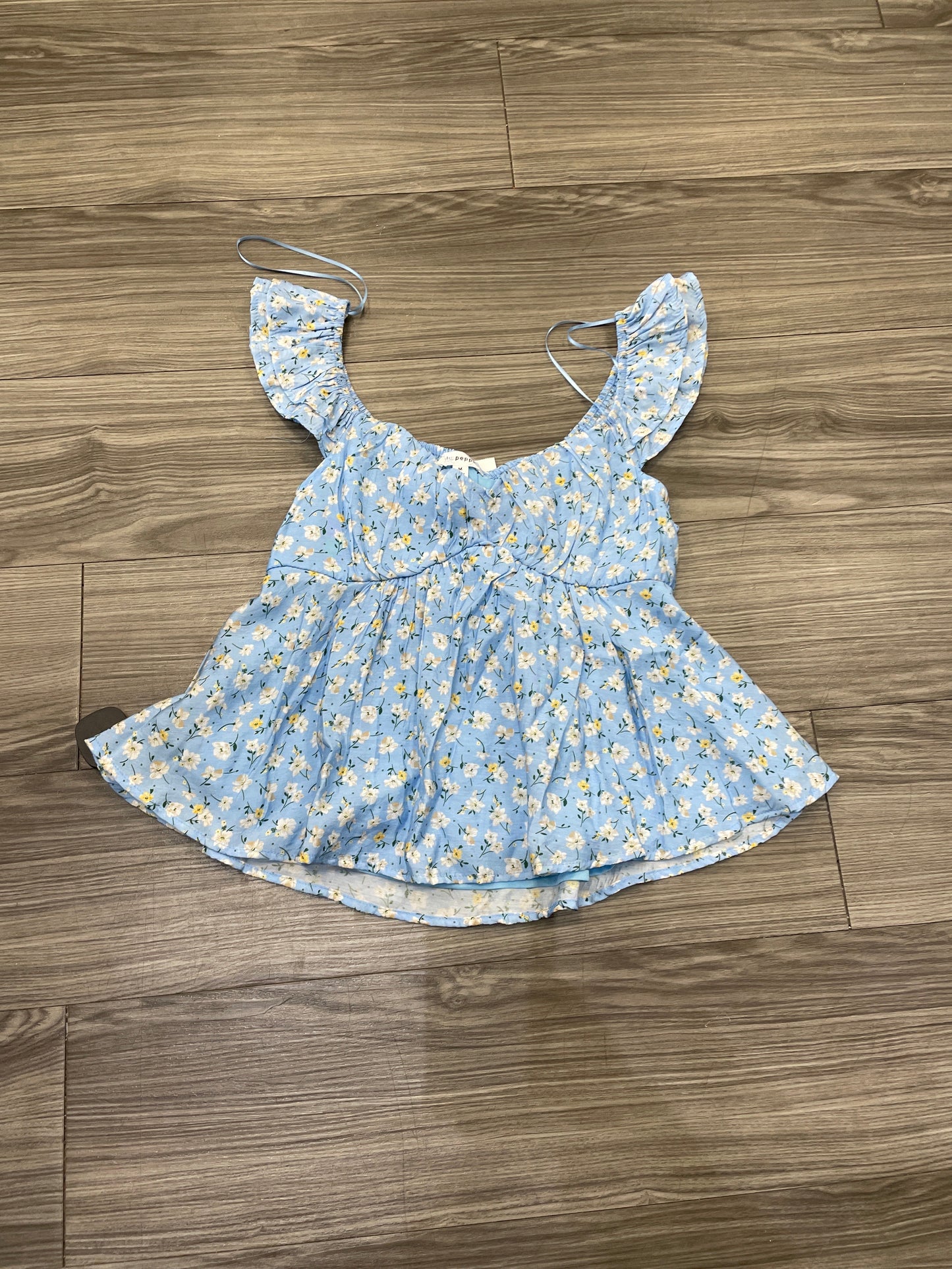 Tank Top By Blu Pepper In Floral Print, Size: M