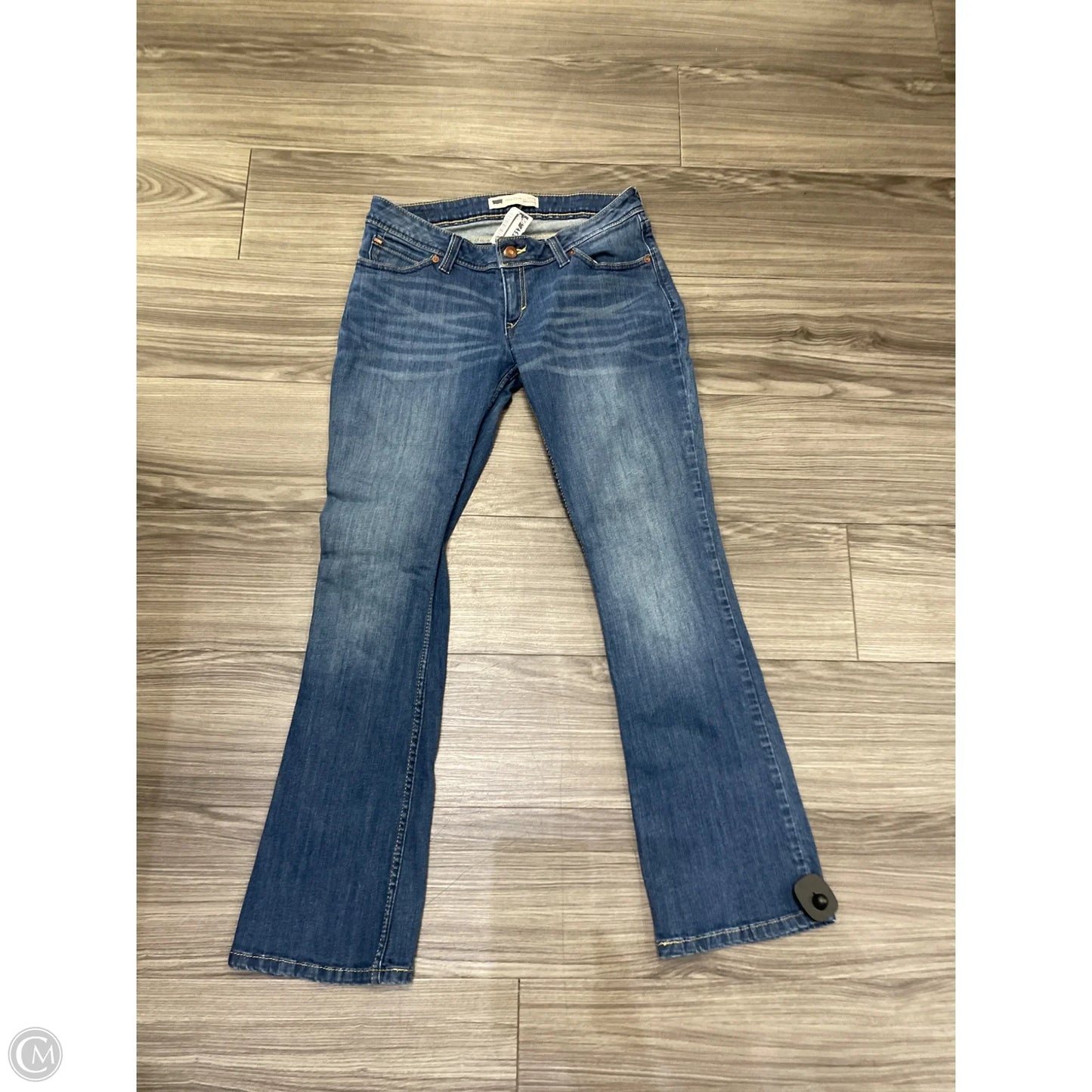 Jeans Boot Cut By Levis In Blue, Size: 14