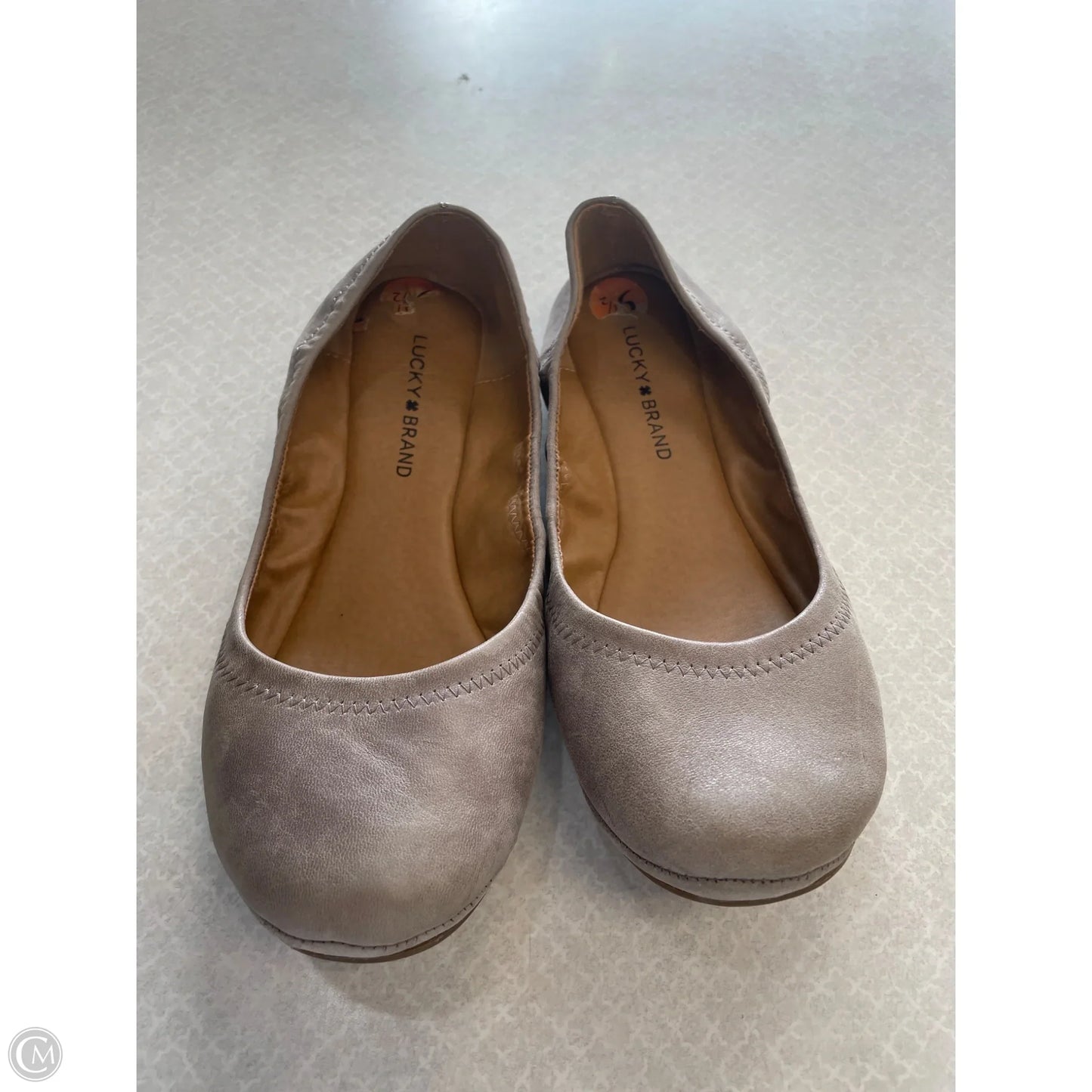 Shoes Flats By Lucky Brand In Tan, Size: 9.5