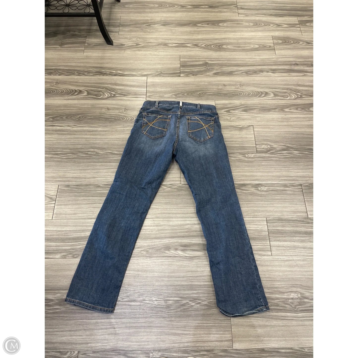 Jeans Straight By Ariat In Blue, Size: 12