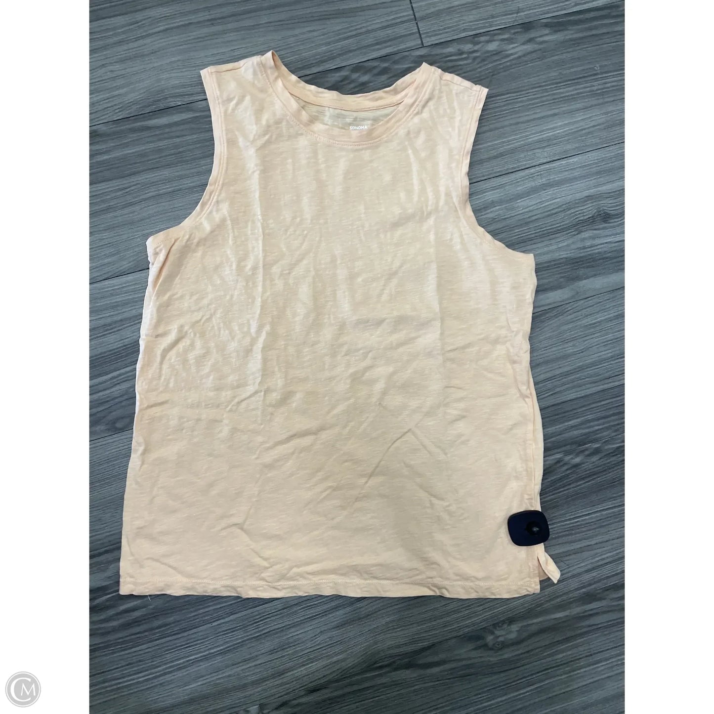 Tank Top By Sonoma In Orange, Size: M