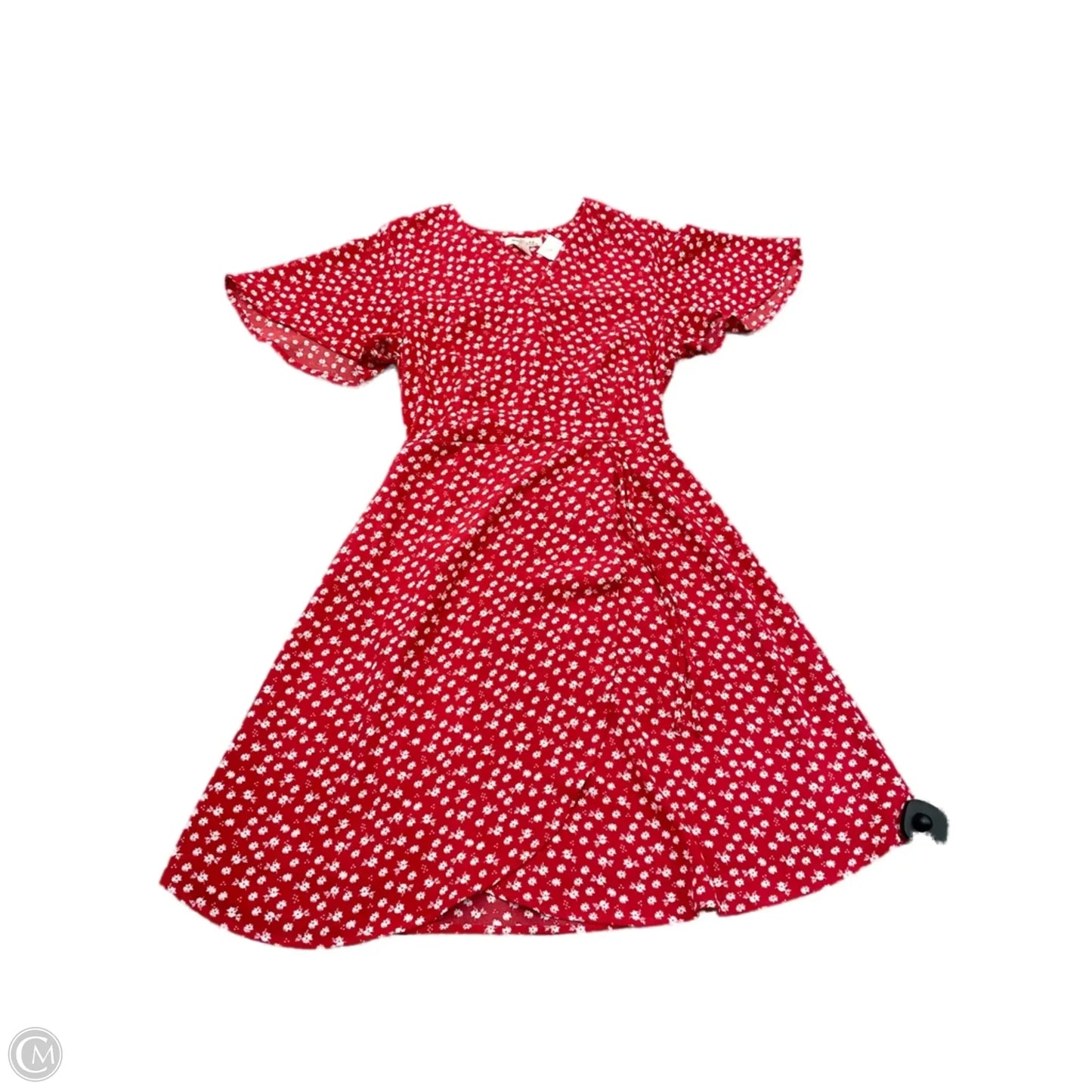 Dress Casual Short By Monteau In Red, Size: M