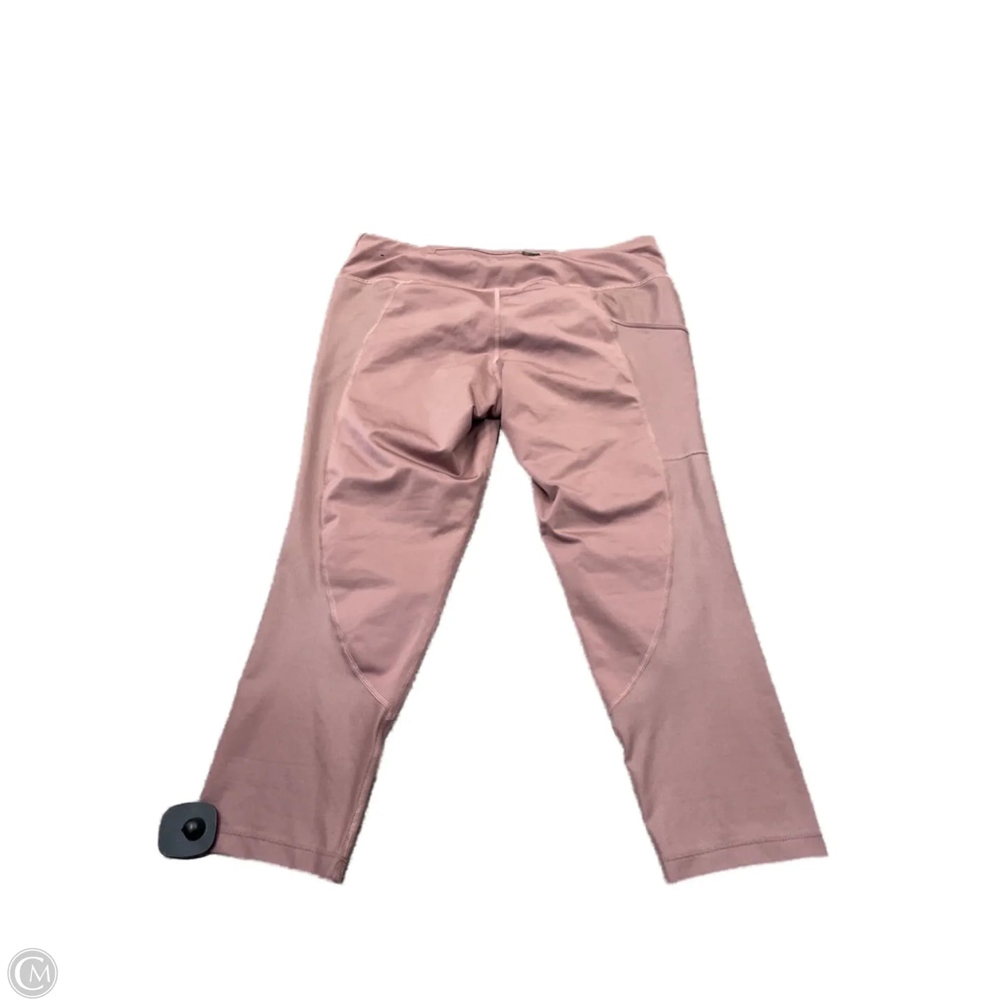 Athletic Capris By Nike In Pink, Size: L
