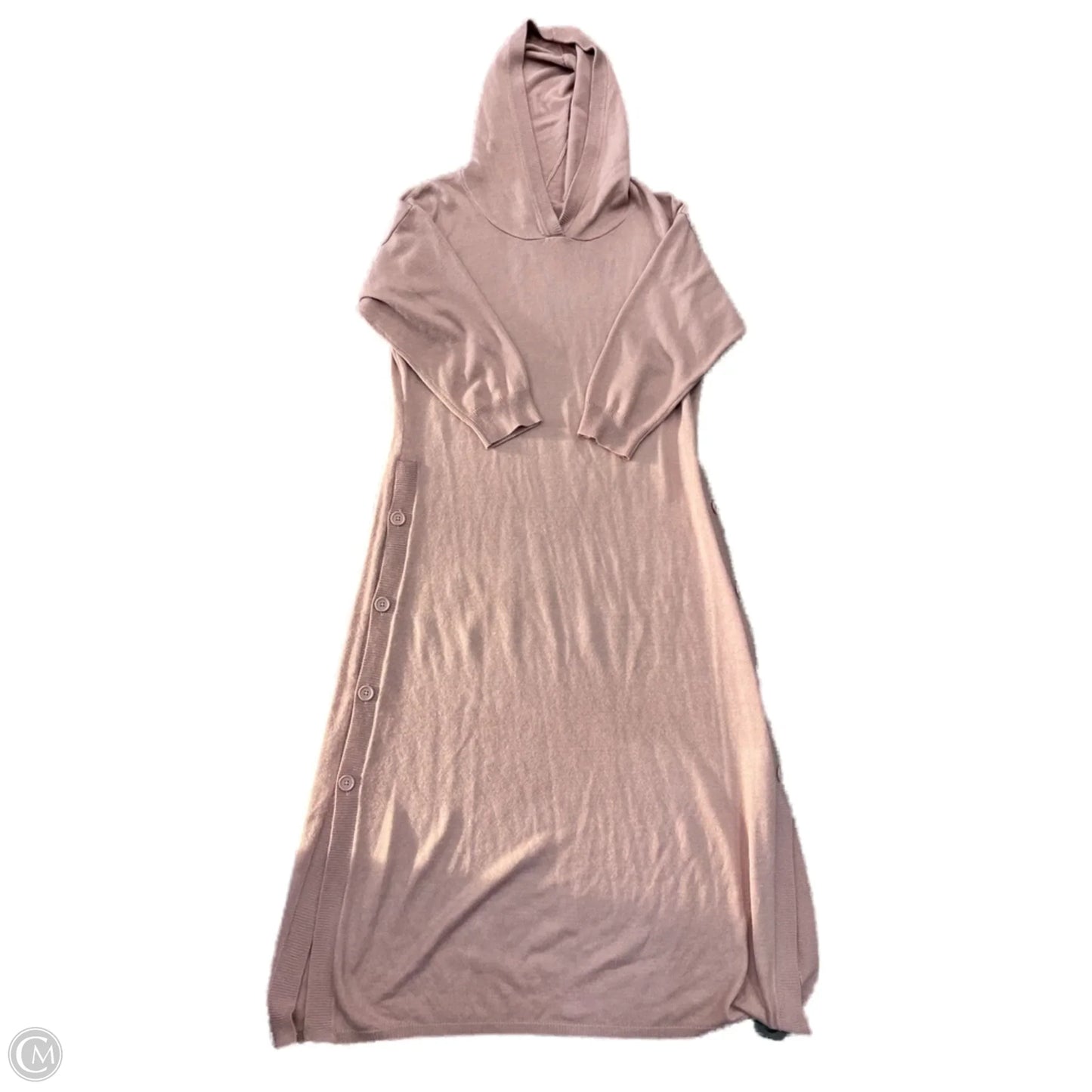 Dress Sweater By Soho Design Group In Pink, Size: L