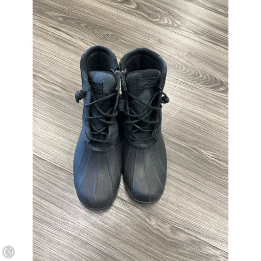 Boots Snow By Sperry In Black, Size: 8
