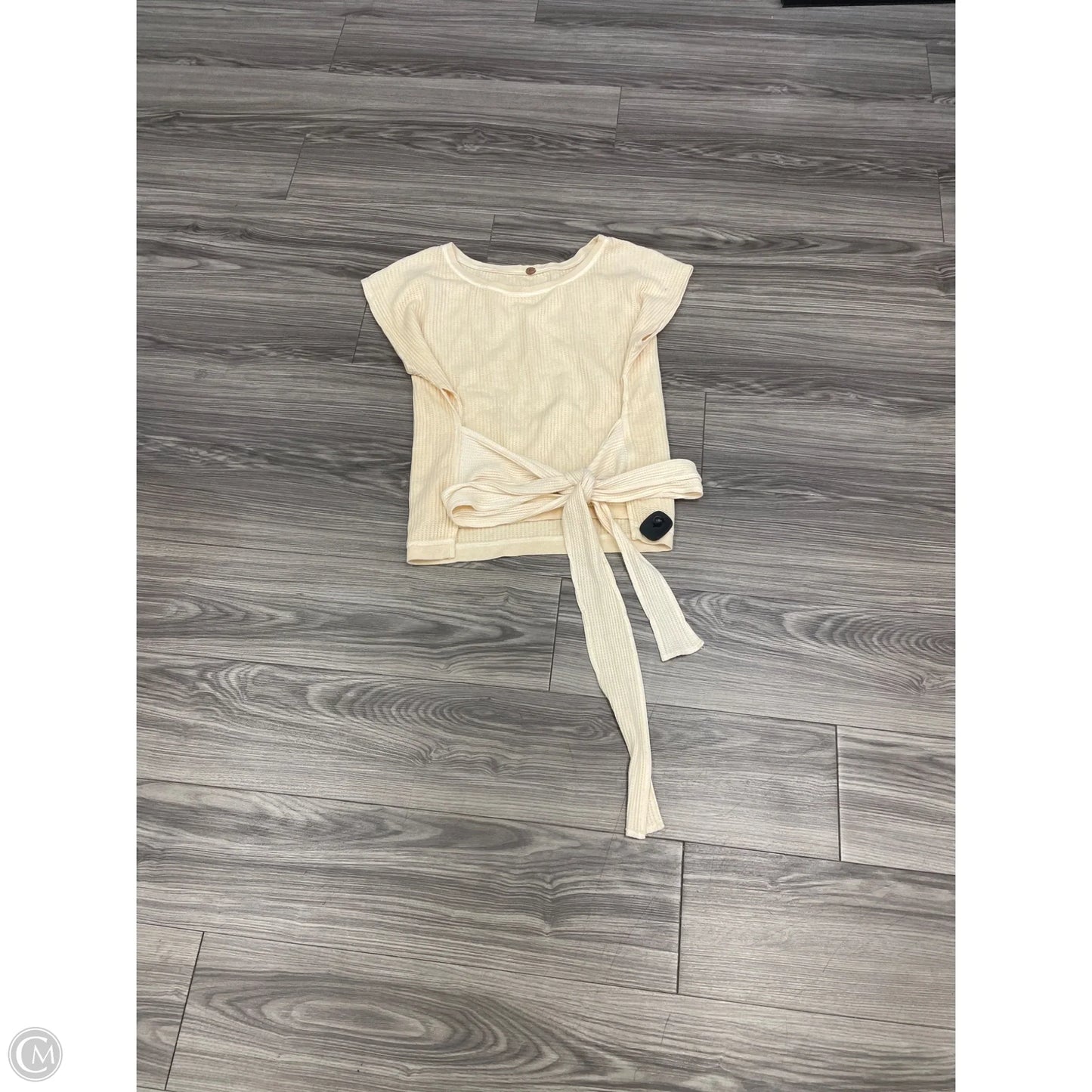 Top Short Sleeve Basic By Free People In Cream, Size: S