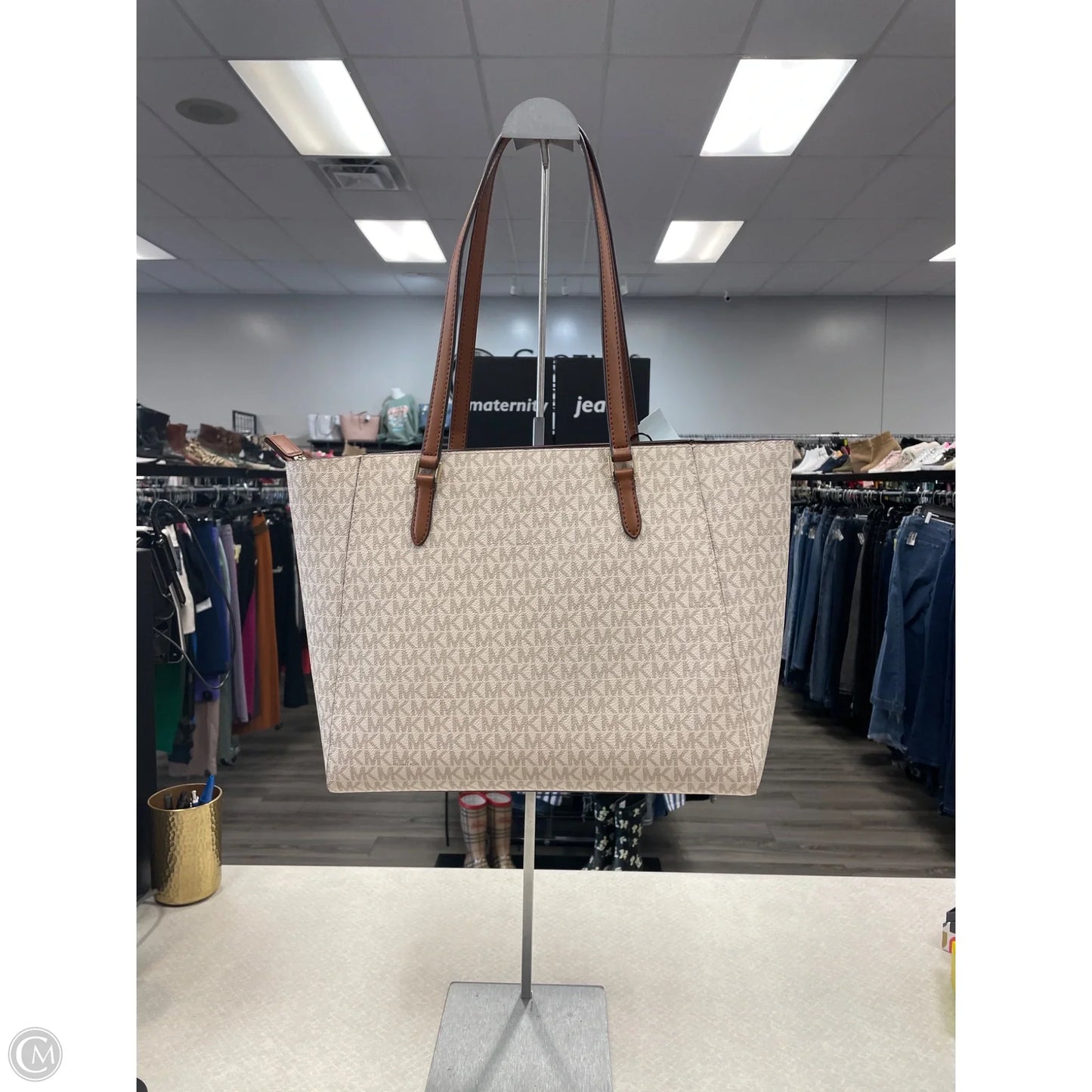 Tote Designer By Michael Kors, Size: Large