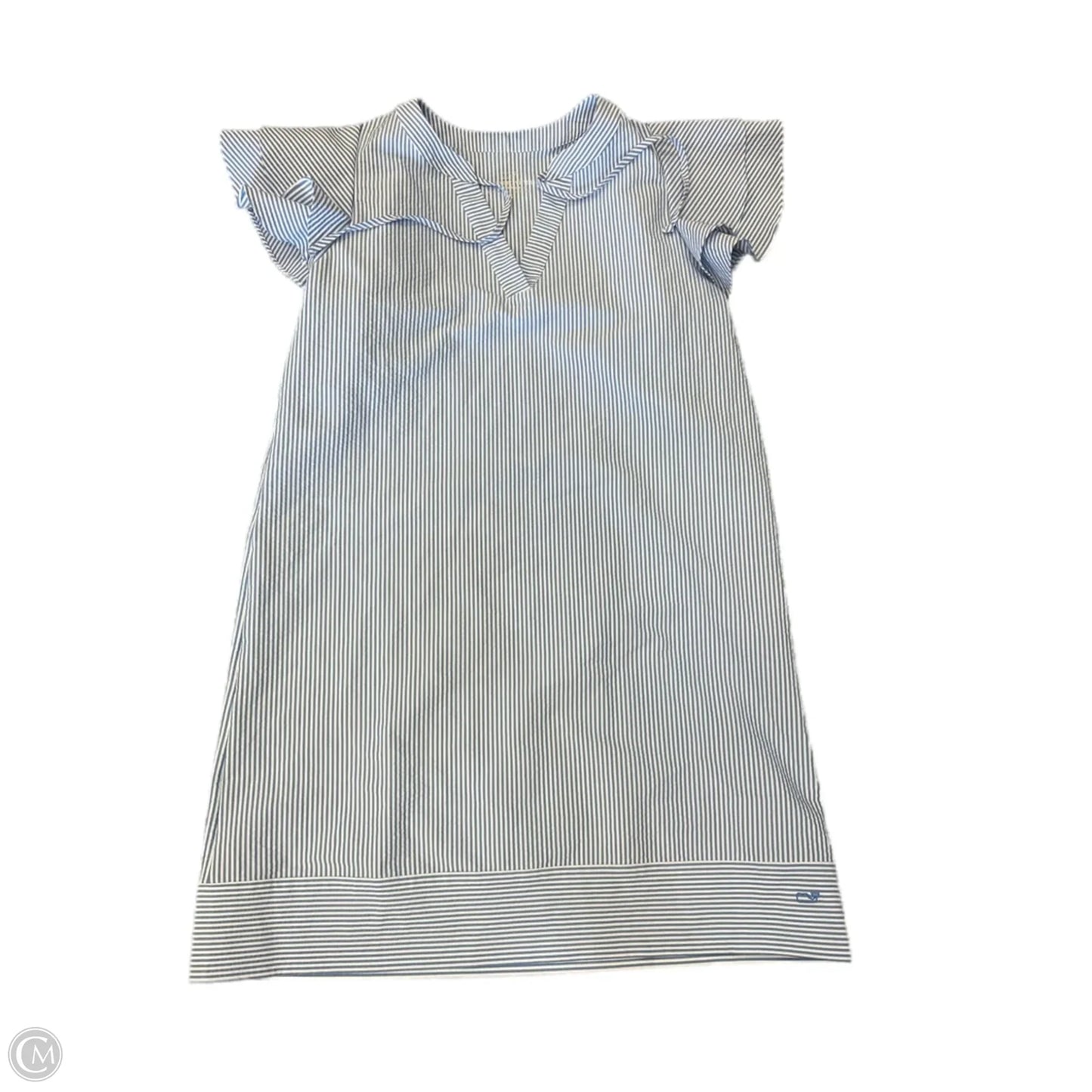 Dress Casual Midi By Vineyard Vines In Striped Pattern, Size: Xs