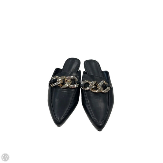 Shoes Flats By Clothes Mentor In Black, Size: 7.5