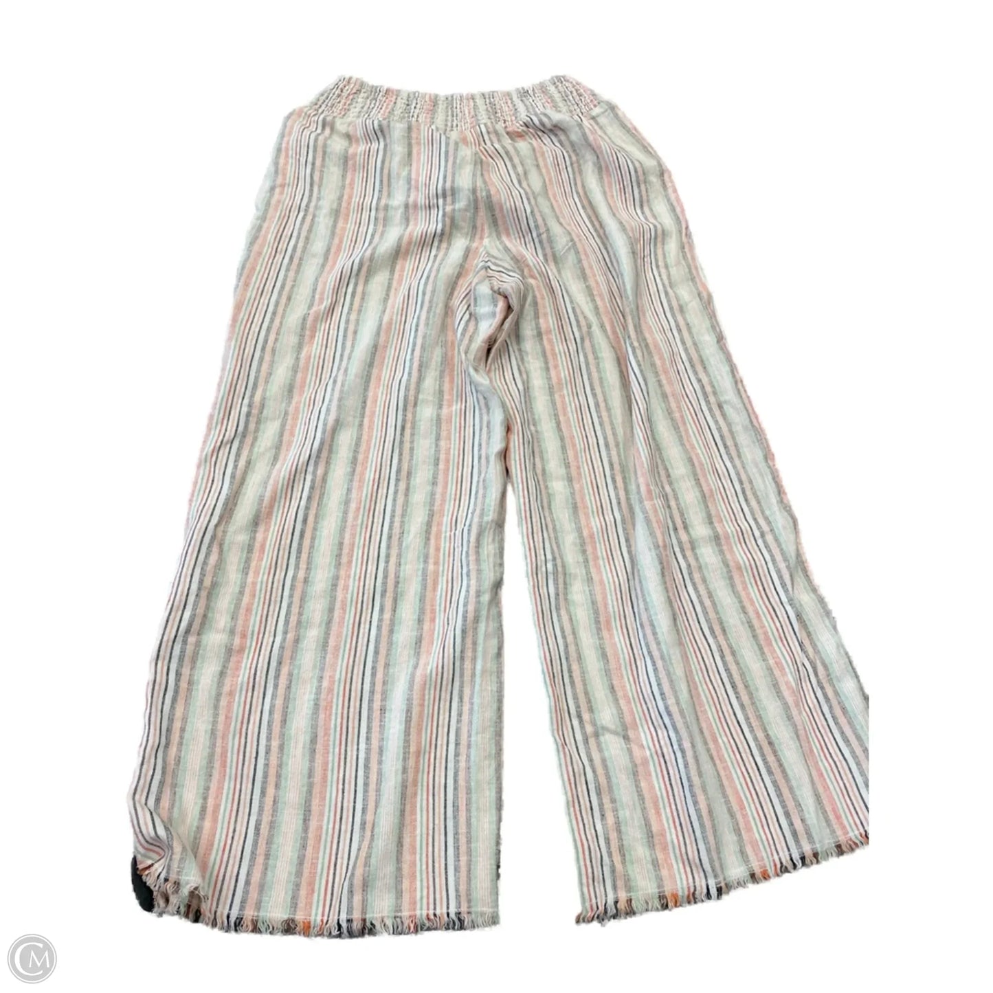 Pants Wide Leg By Cato In Striped Pattern, Size: S