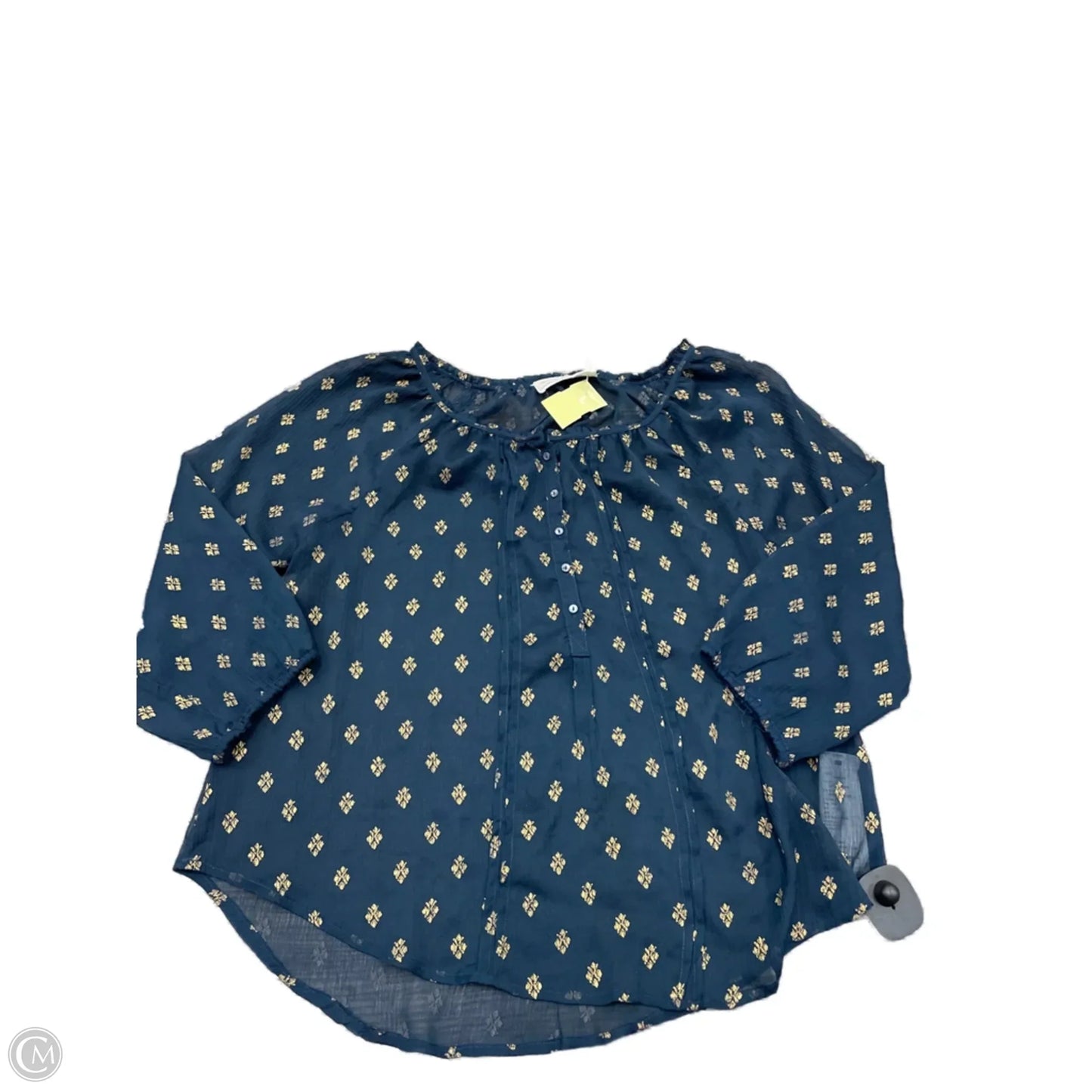 Top 2pc 3/4 Sleeve By Abercrombie And Fitch In Blue, Size: S