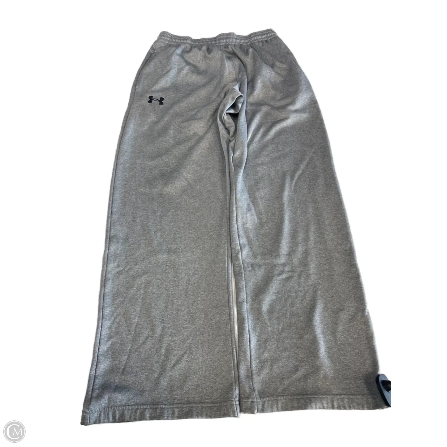 Athletic Pants By Under Armour In Grey, Size: M