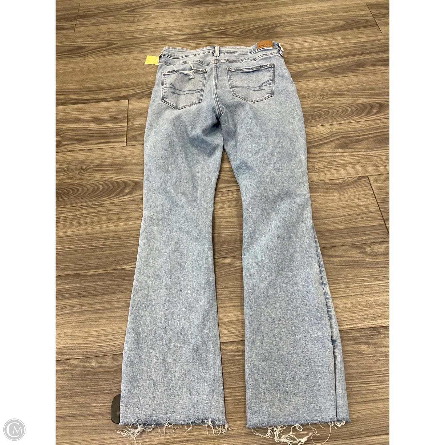 Jeans Boot Cut By American Eagle In Blue, Size: 8